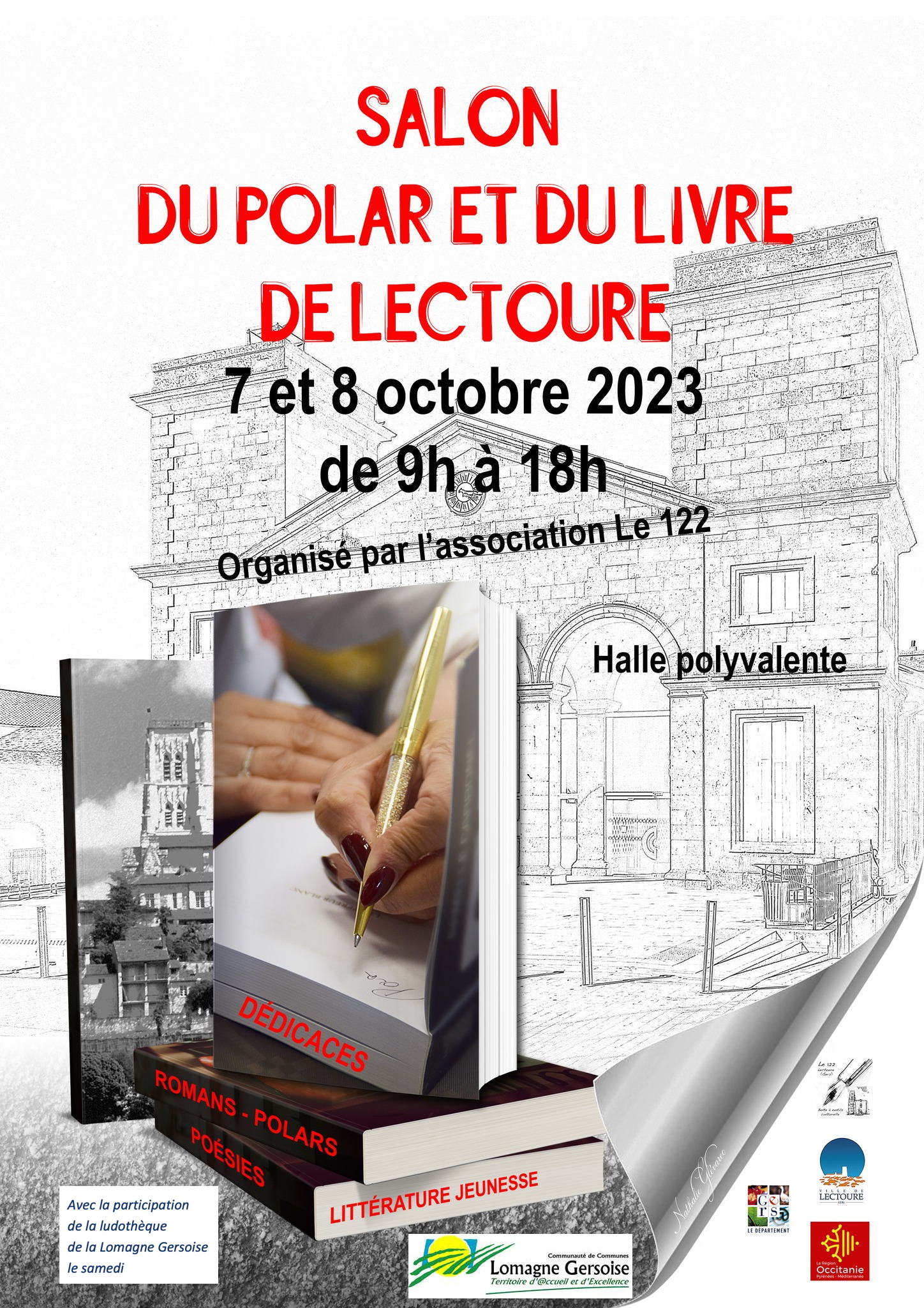 Le salon du polar et du livre de Lectoure