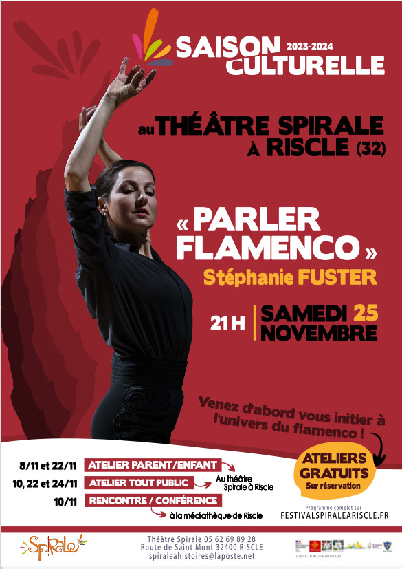 Découvrez le flamenco avec des ateliers gratuits parent-enfant et tout public au Théâtre Spirale