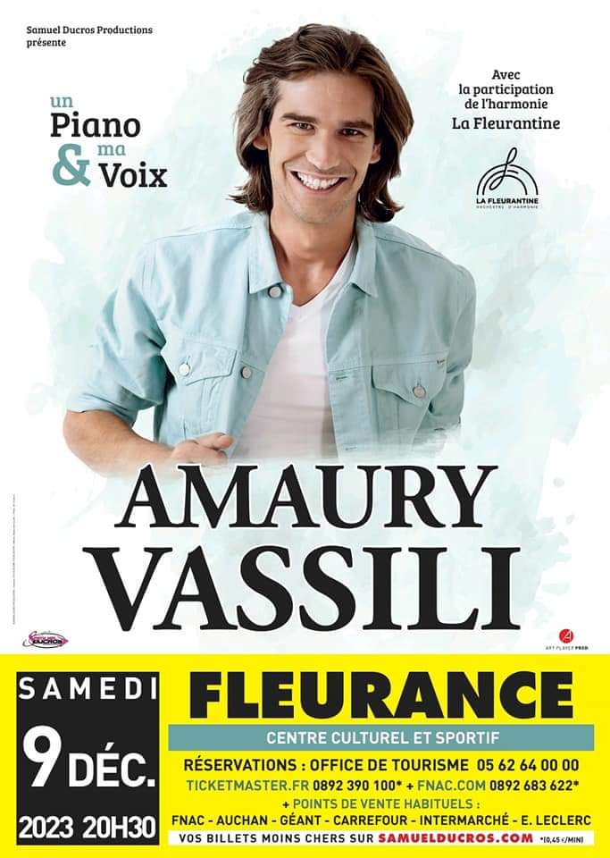 Concert Amaury VASSILI La Fleurantine