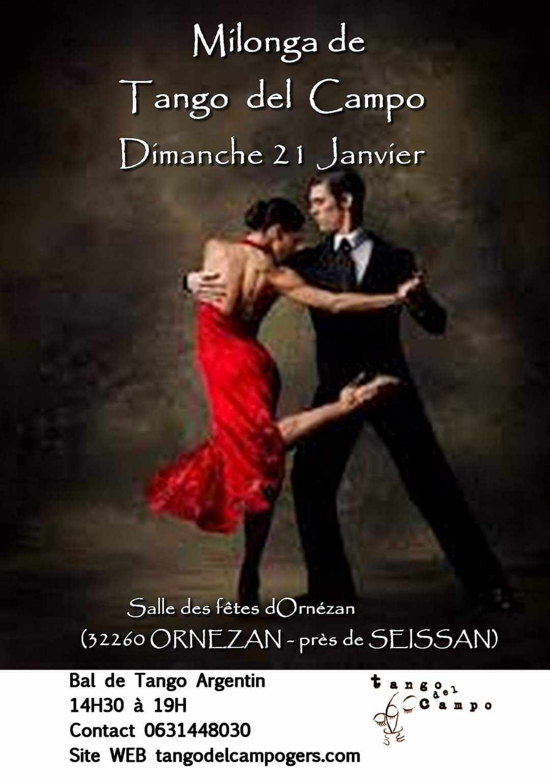 1ère Milonga 2024 de Tango del Campo