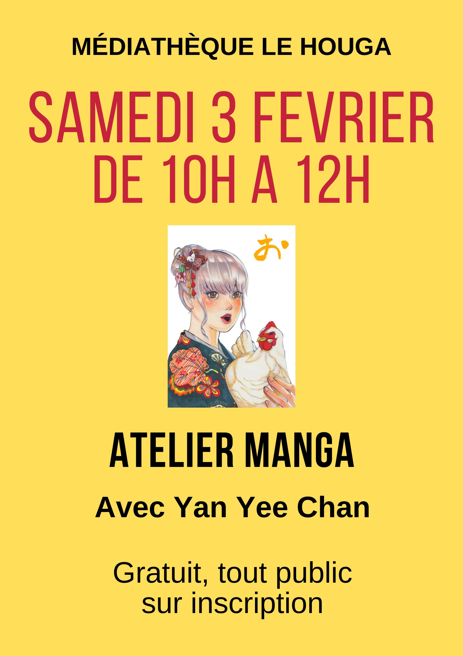 Atelier dessin mangas