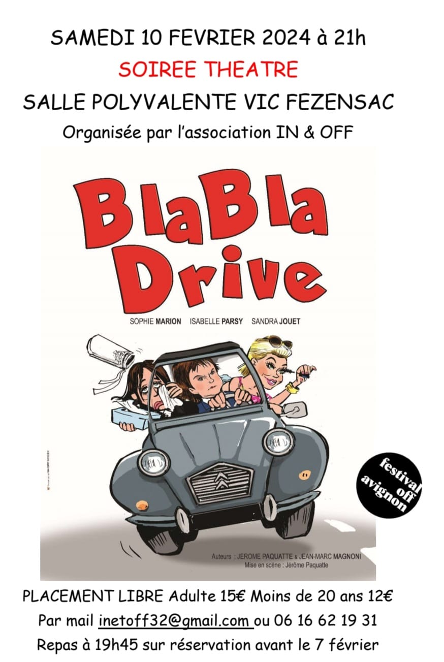 Soirée théâtre – Blabla drive