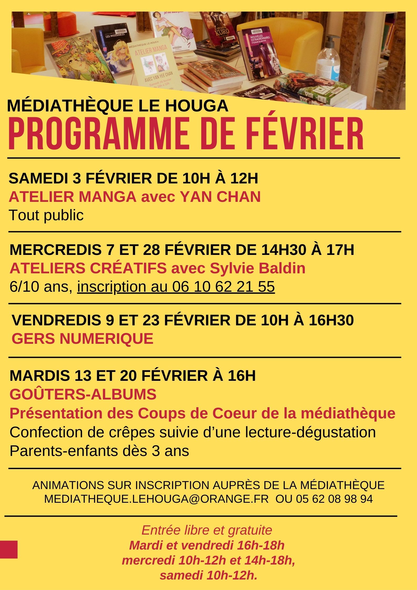 Programme de février