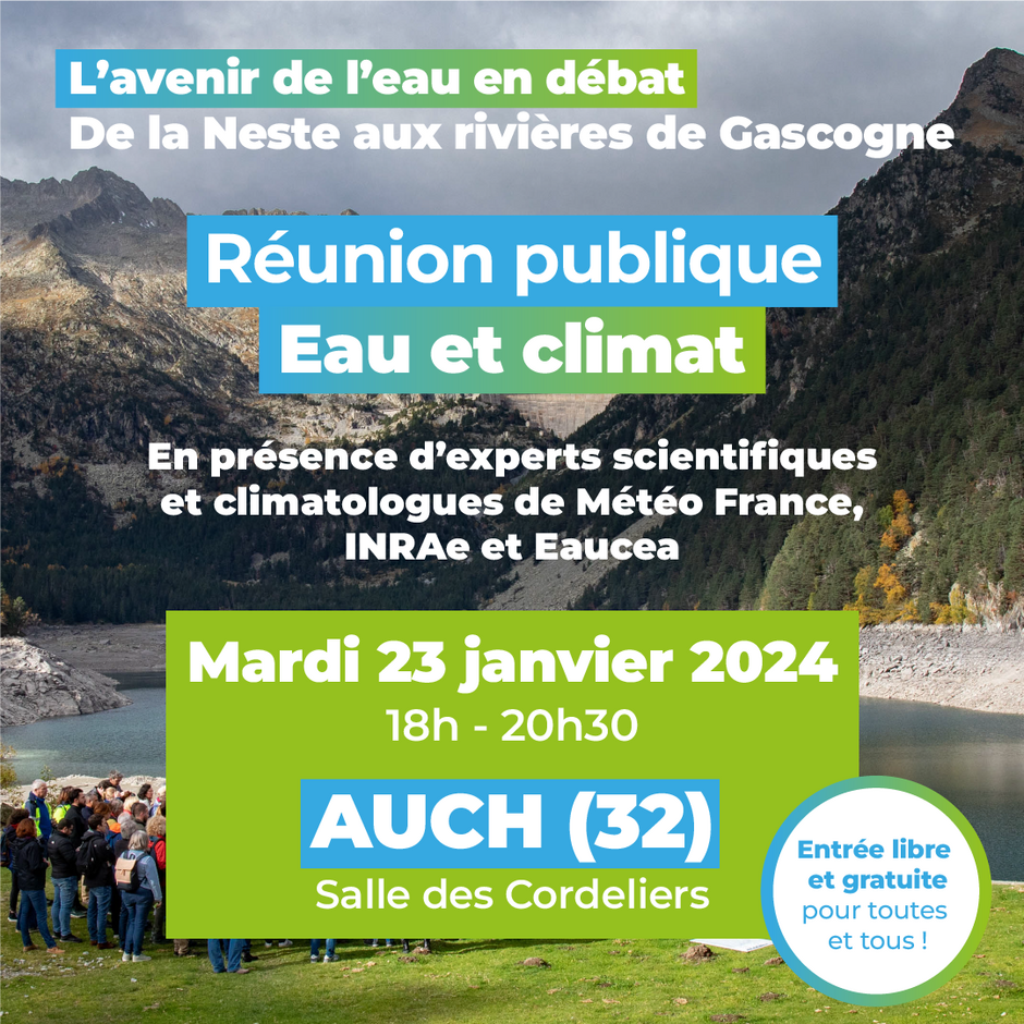 Réunion publique : Eau et Climat