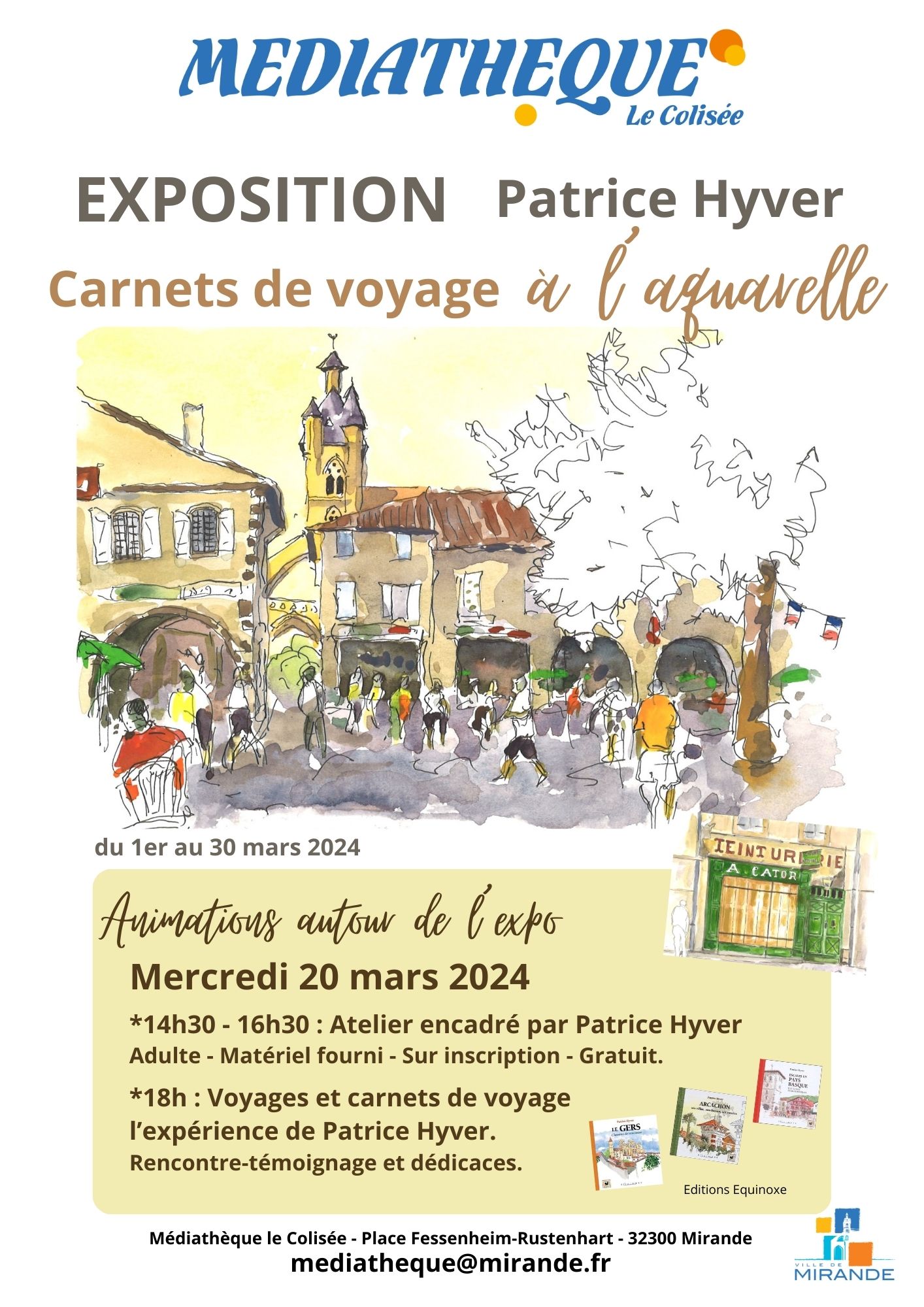 Exposition – Patrice Hyver