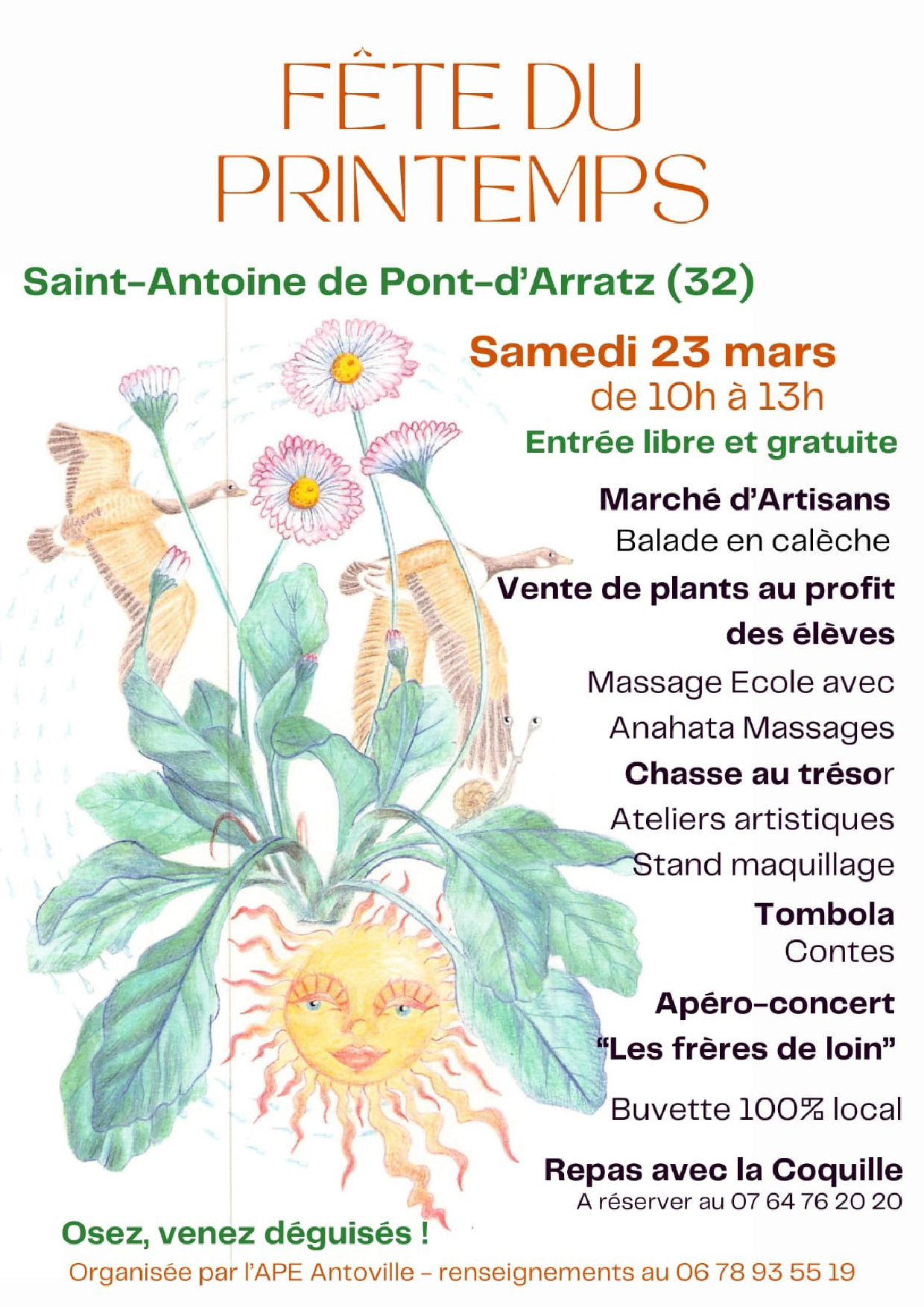 Fêter le printemps en famille à Saint Antoine