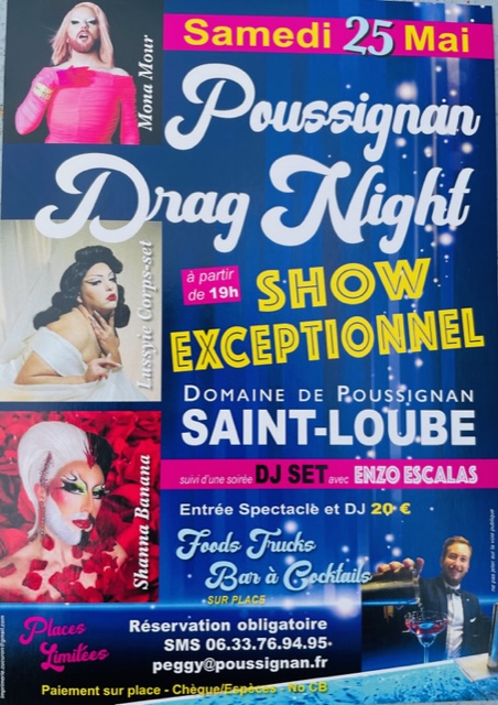 Poussignan – Drag Night