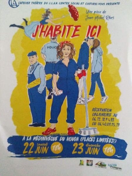  Théâtre – J’habite ici