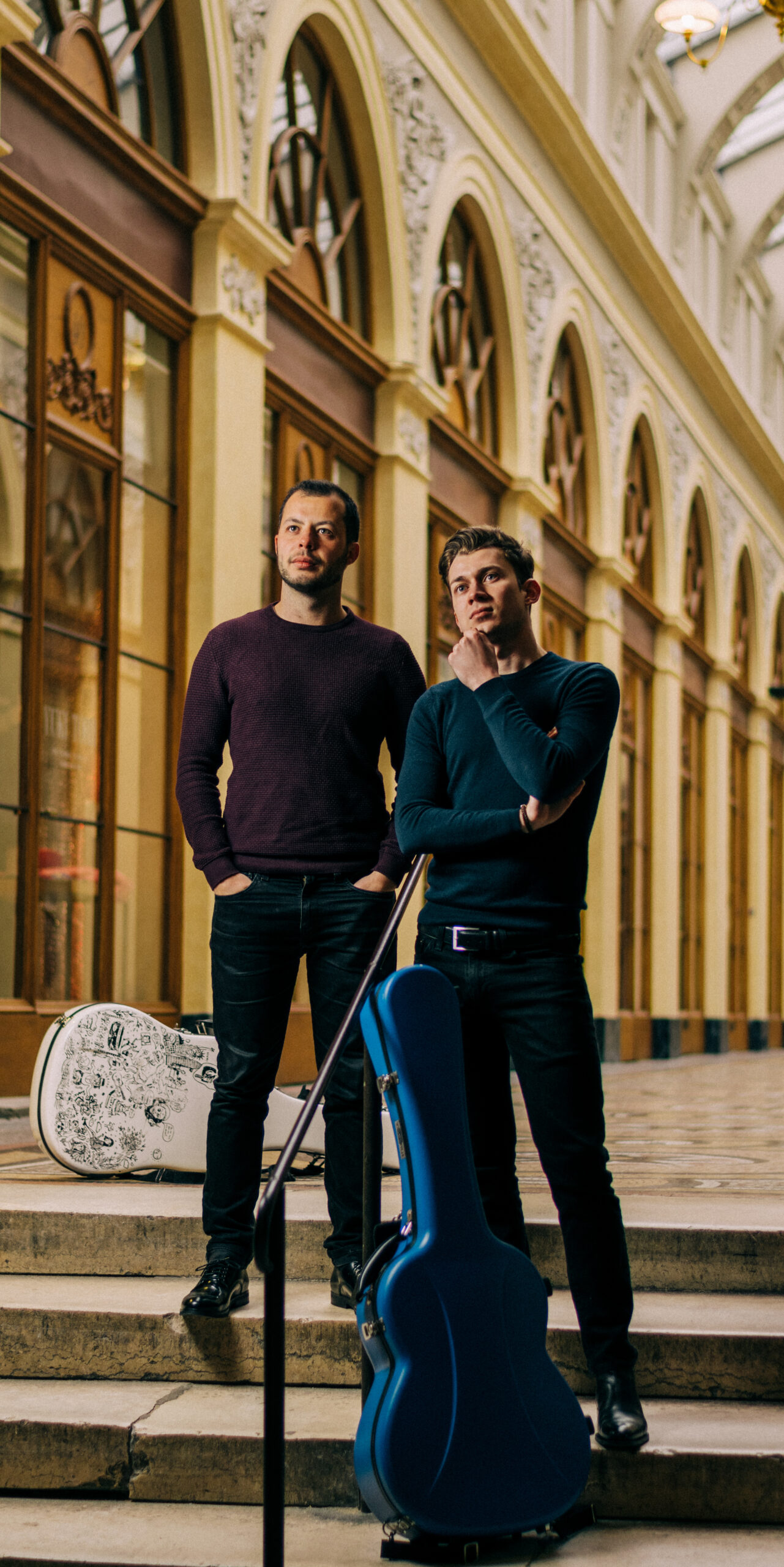 Les variations Goldberg aux Musicales des coteaux de Gimone : Thibaut Garcia et Antoine Morinière (guitares)