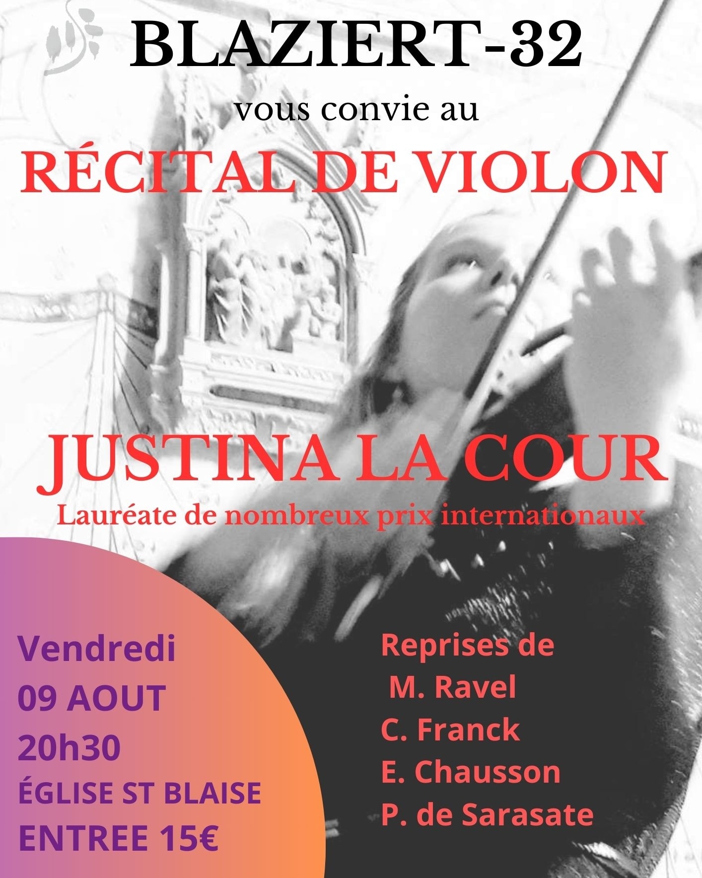 Récital de violon Blaziert