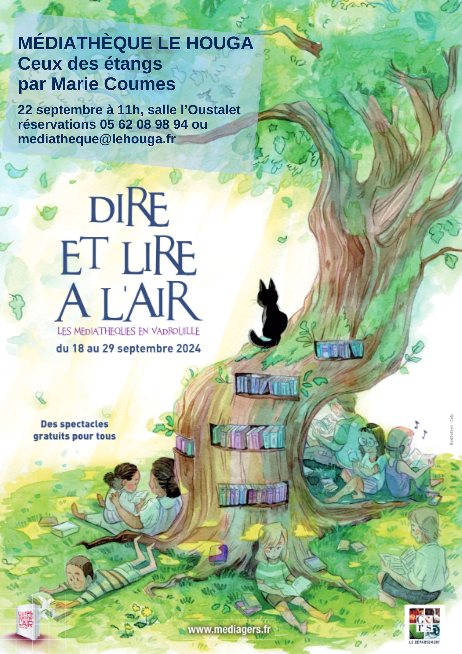 Dire et Lire à L’Air – Ceux des Etangs