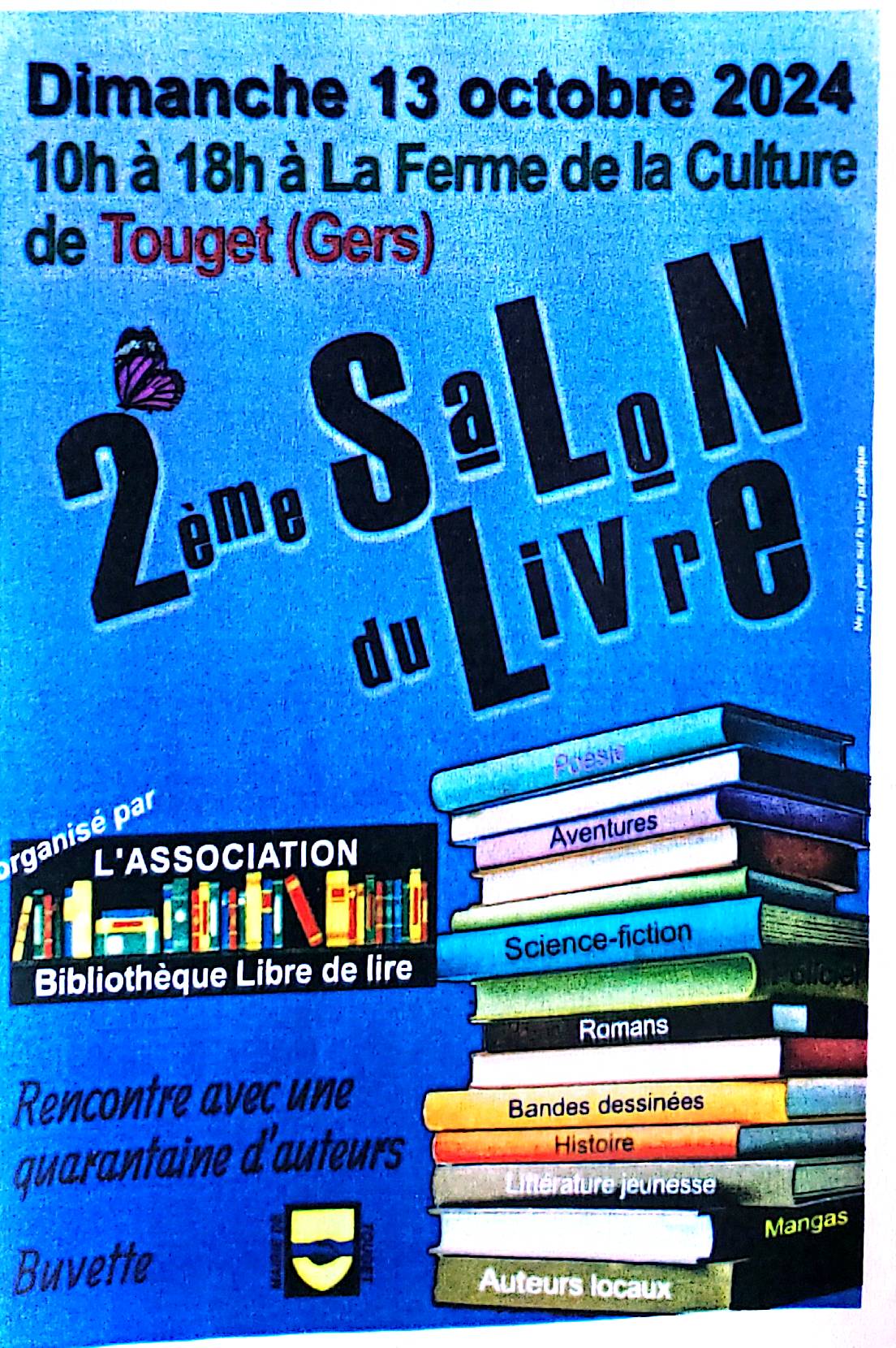 Salon du Livre Touget 2024