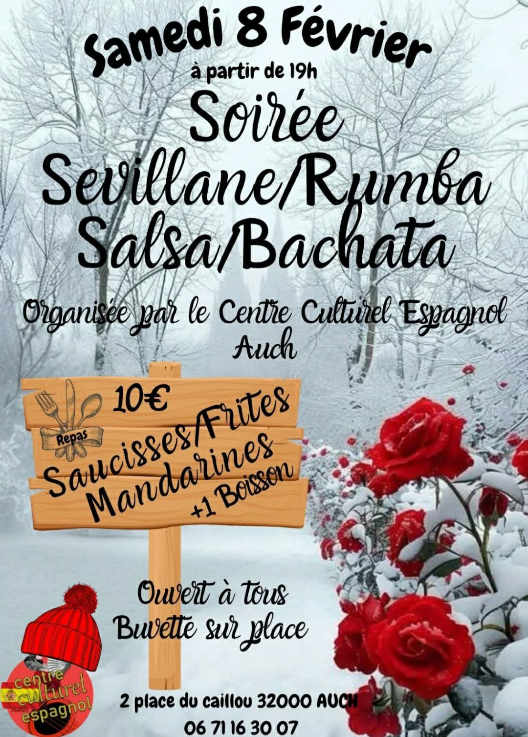 Soirée Sévillanes / Rumba / Salsa / Bachata