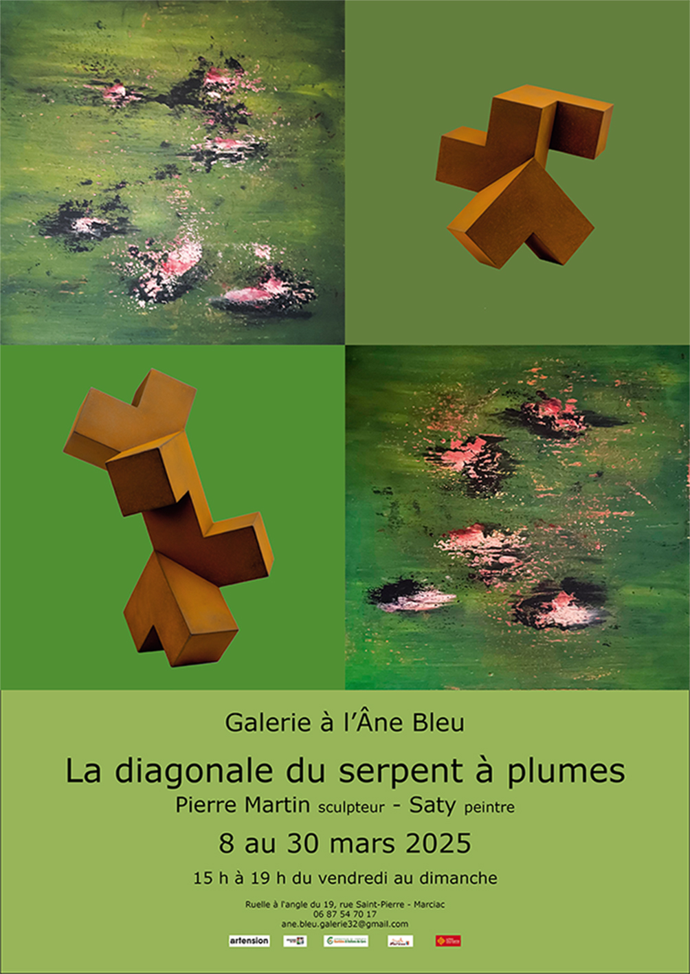 Exposition “La diagonale du serpent à plumes”