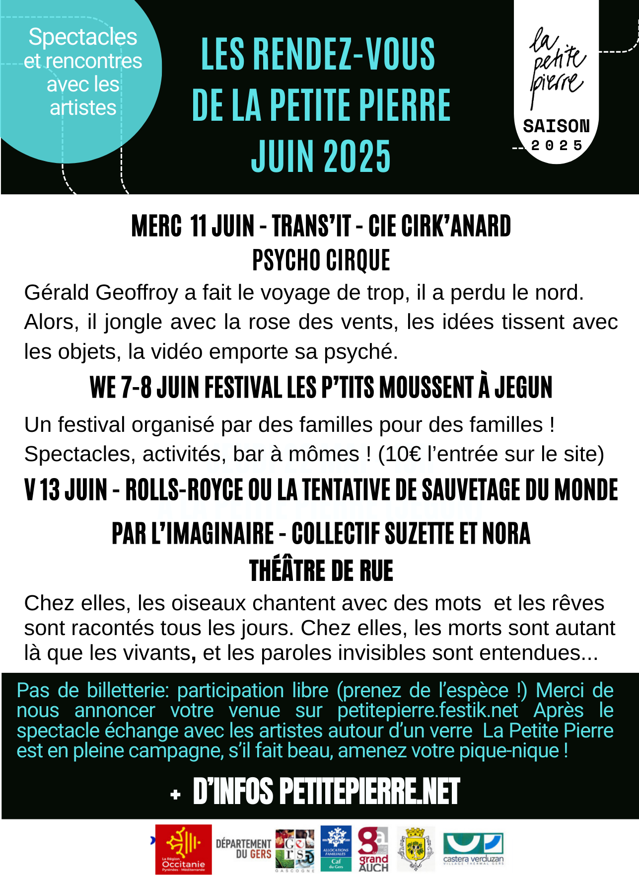 Rendez-vous en juin à la Petite Pierre