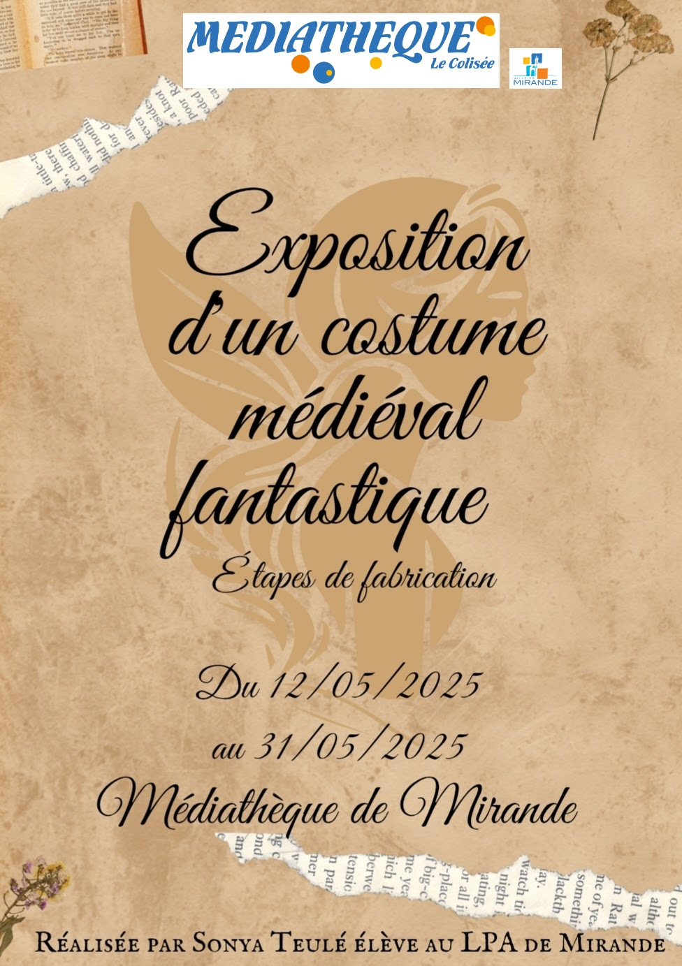 Exposition – Robe médiéval Fantasy
