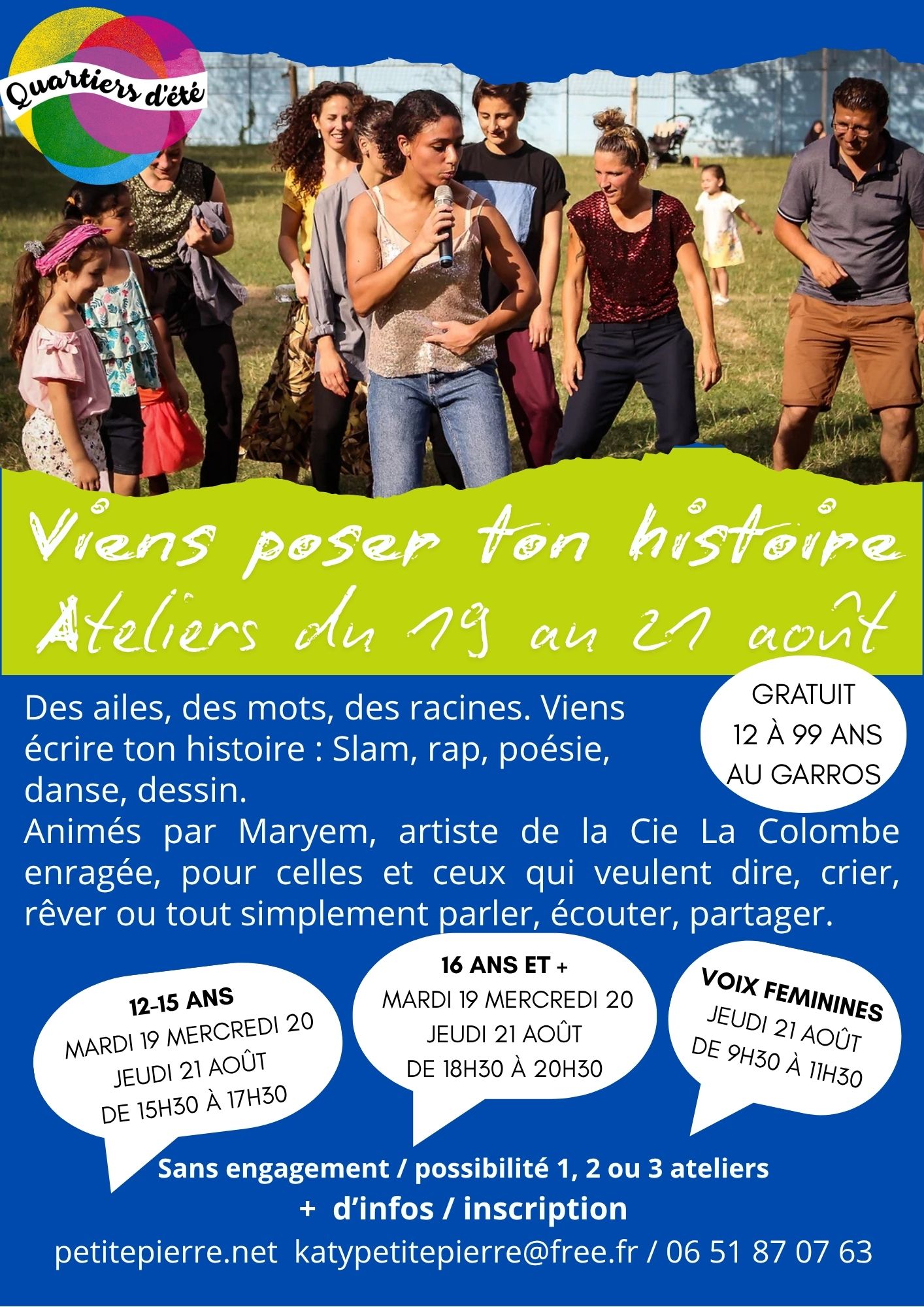 Viens poser ton histoire