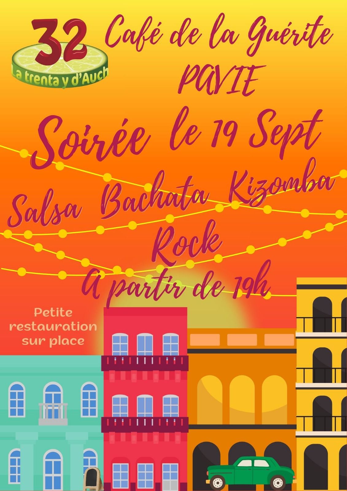 Salsa, Bachata, Kizomba, Rock