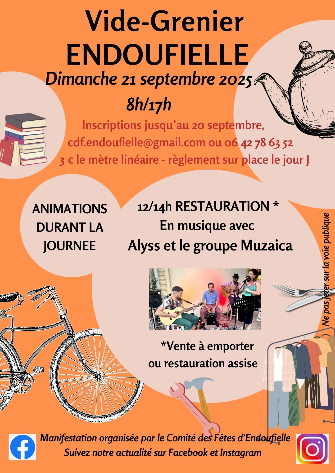 Vide grenier Endoufielle