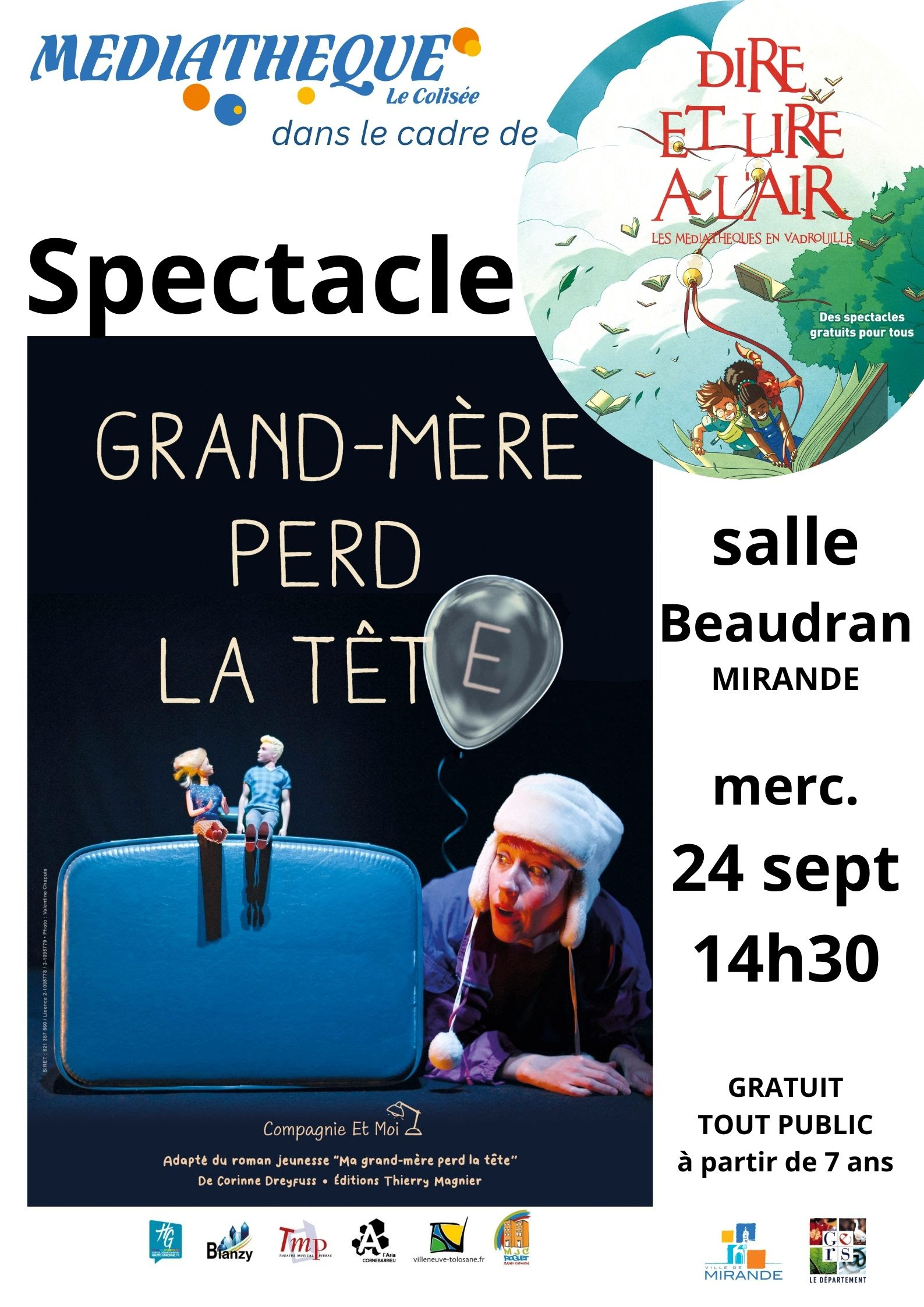 Grand-mère perd la tête