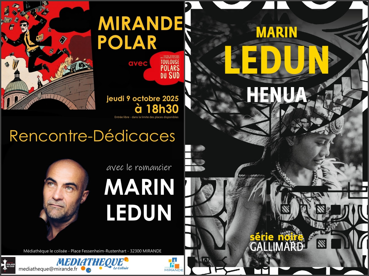 Mirande Polar avec Marin Ledun