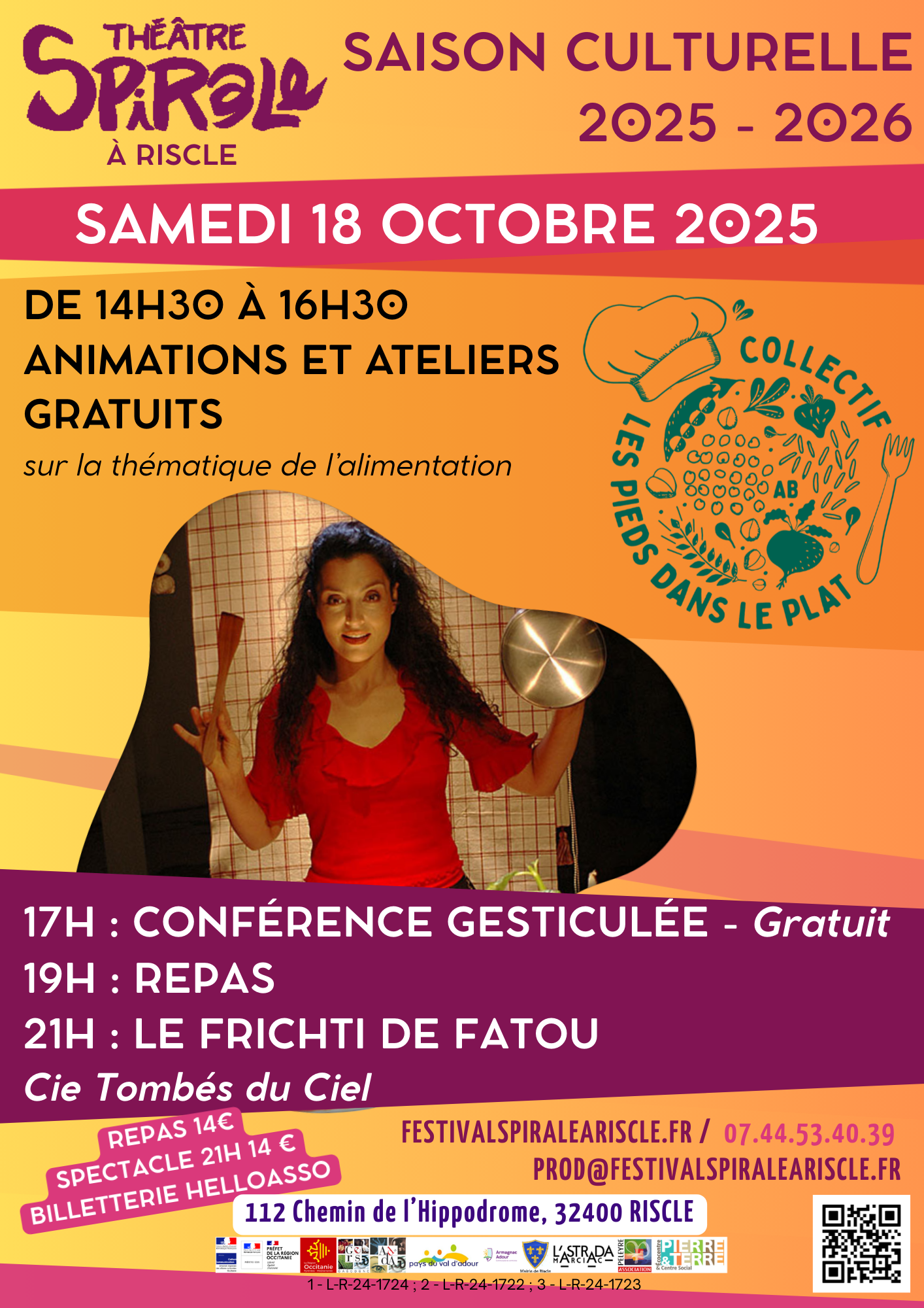 Théâtre Spirale à Riscle
