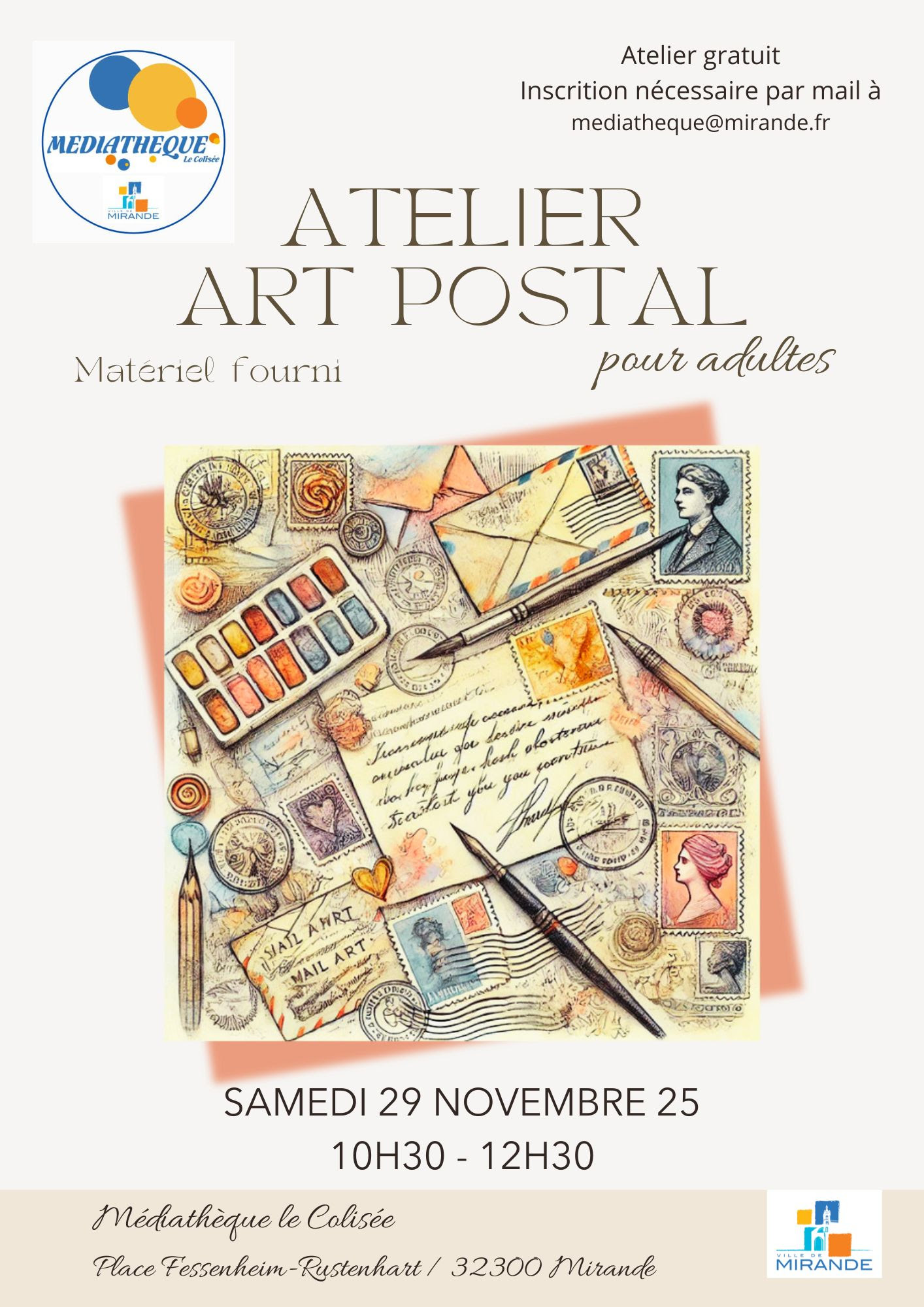 Atelier d’art postal