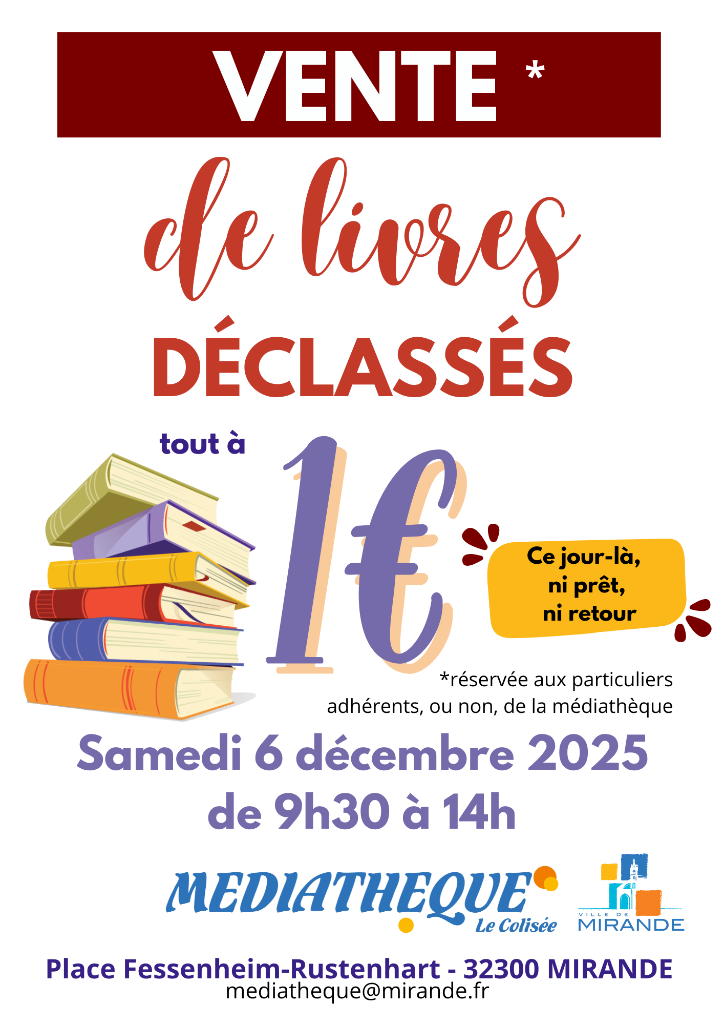 En décembre 2025 à la médiathèque