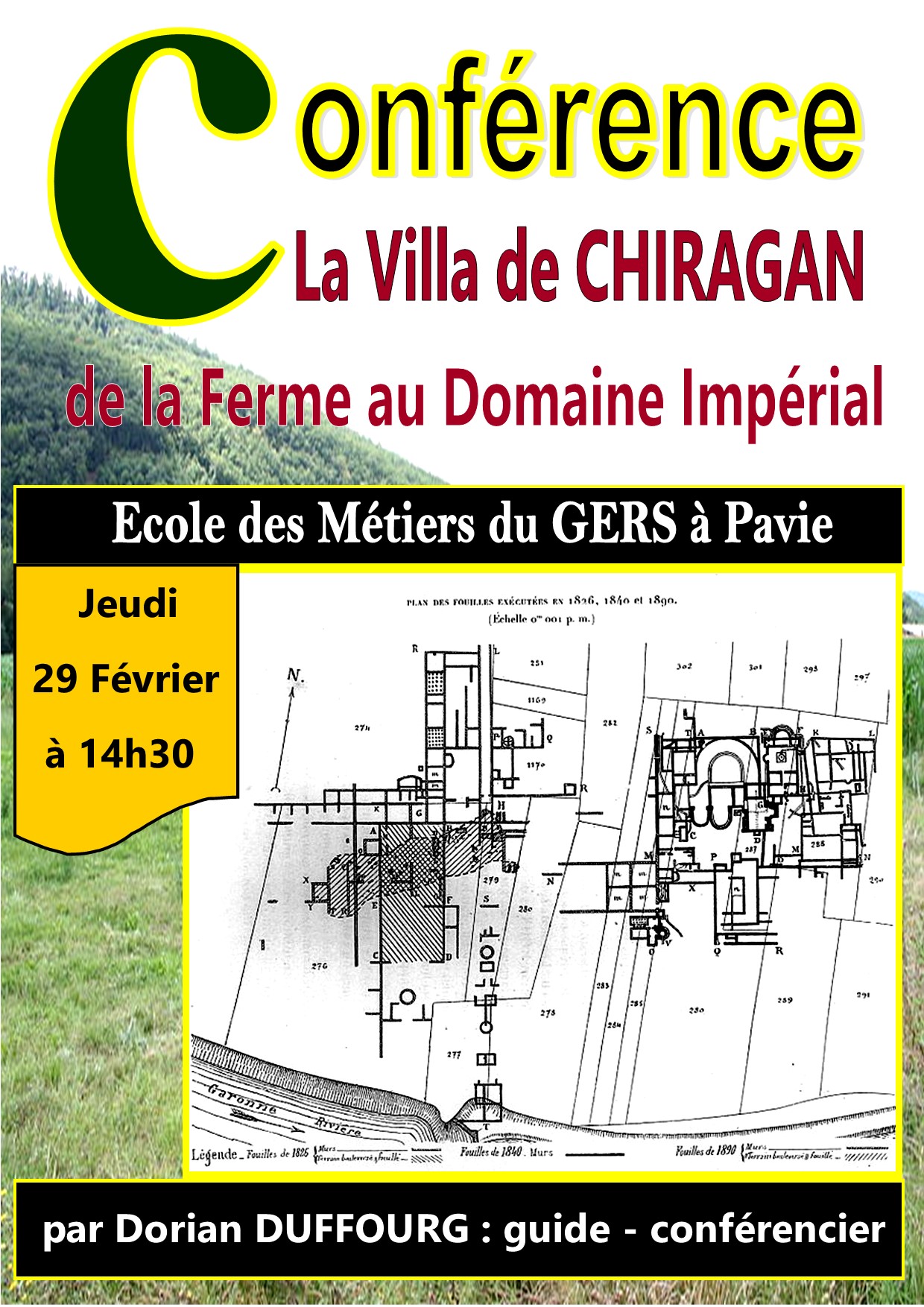 La Villa de Chiragan, de la ferme au domaine impérial