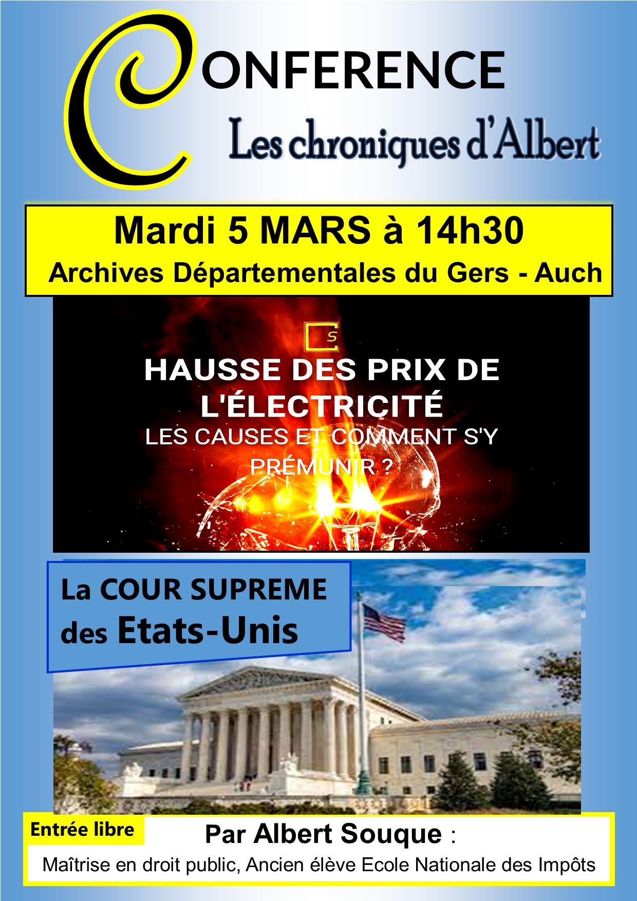 Les chroniques d’Albert : La volatilité du prix de l’électricité – La Cour suprême des États-Unis, un juge politique dans une société en crise ?