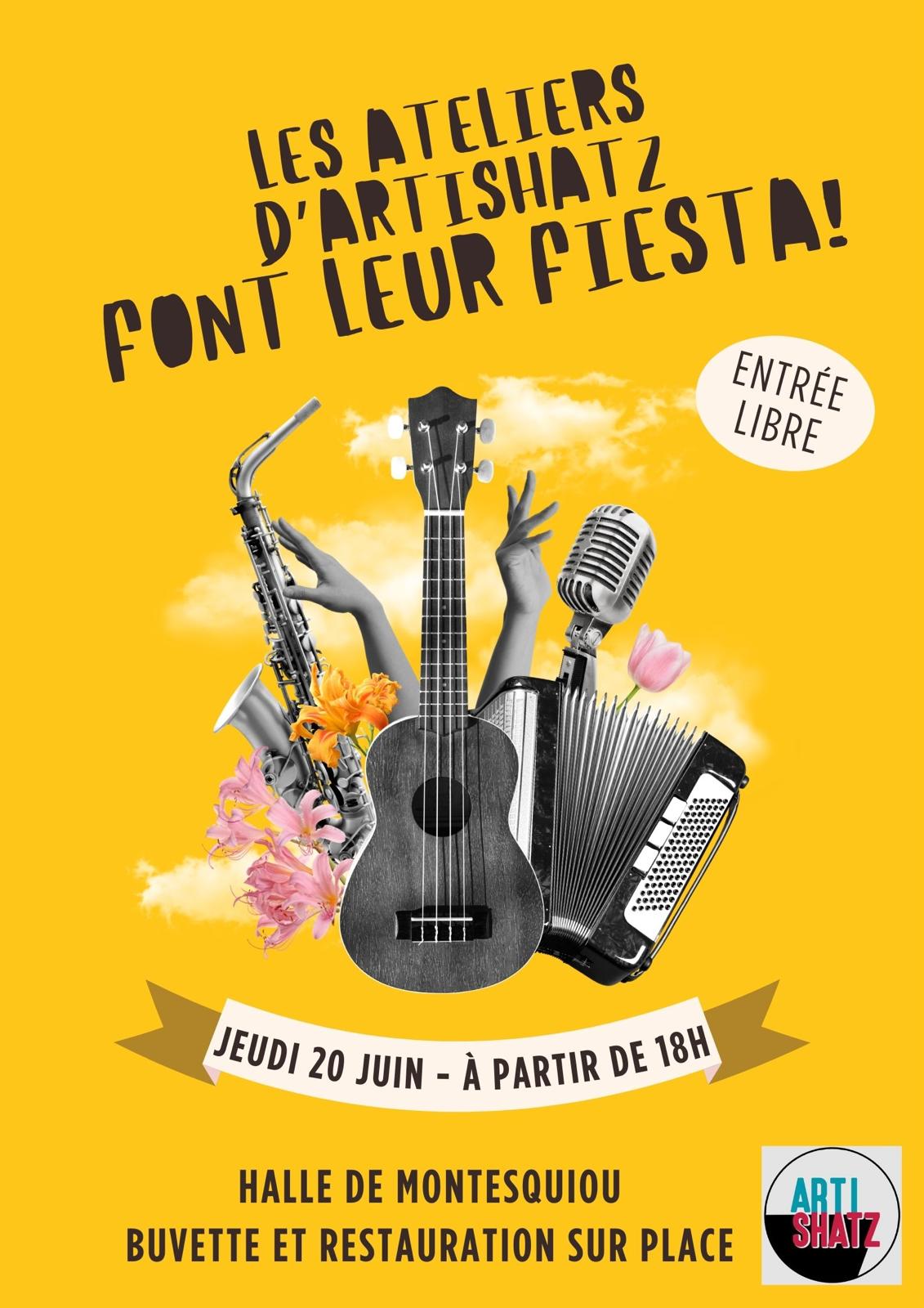 Les ateliers musique font leur fiesta à Montesquiou le 20 juin !