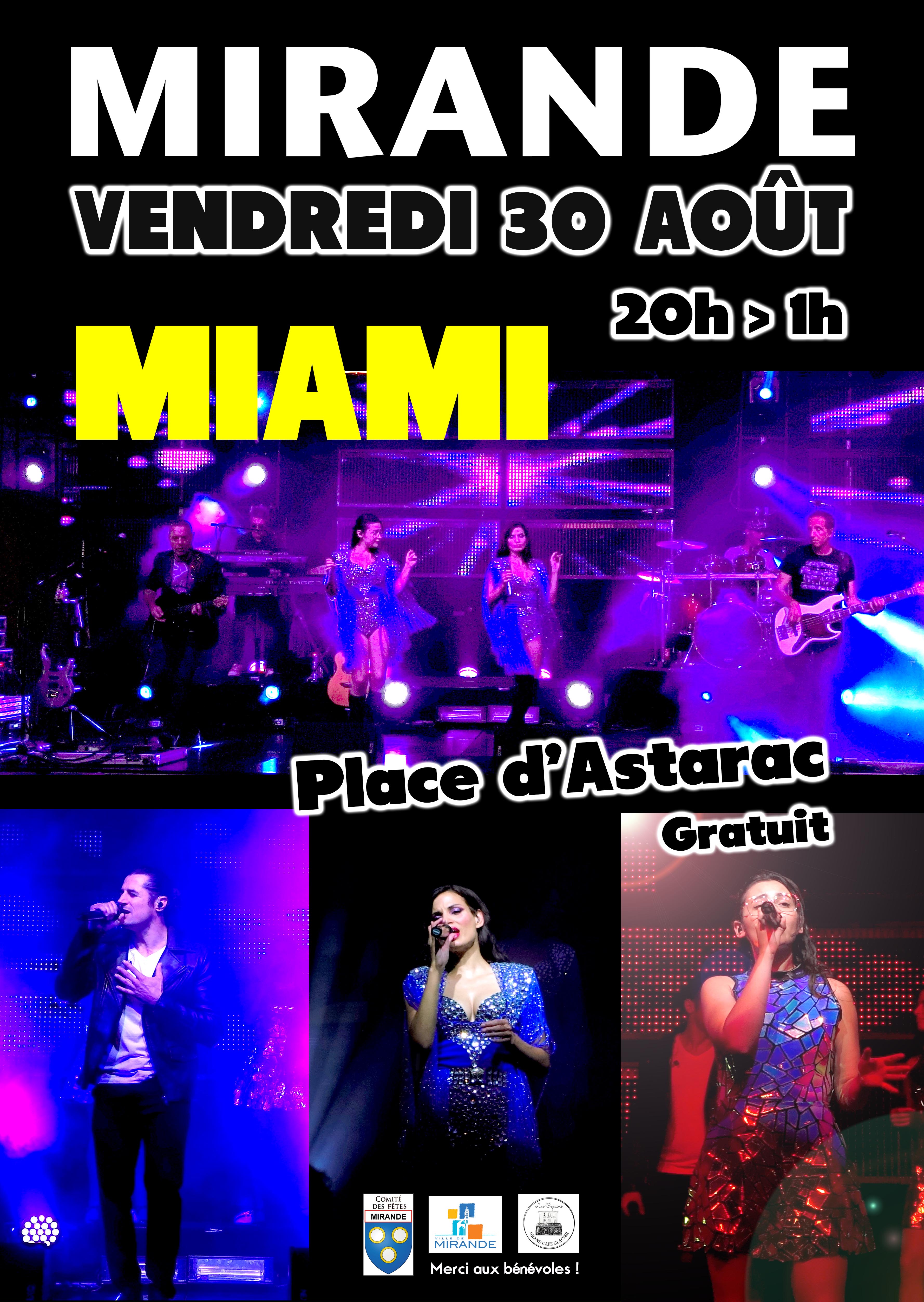 SHOW Orchestre MIAMI