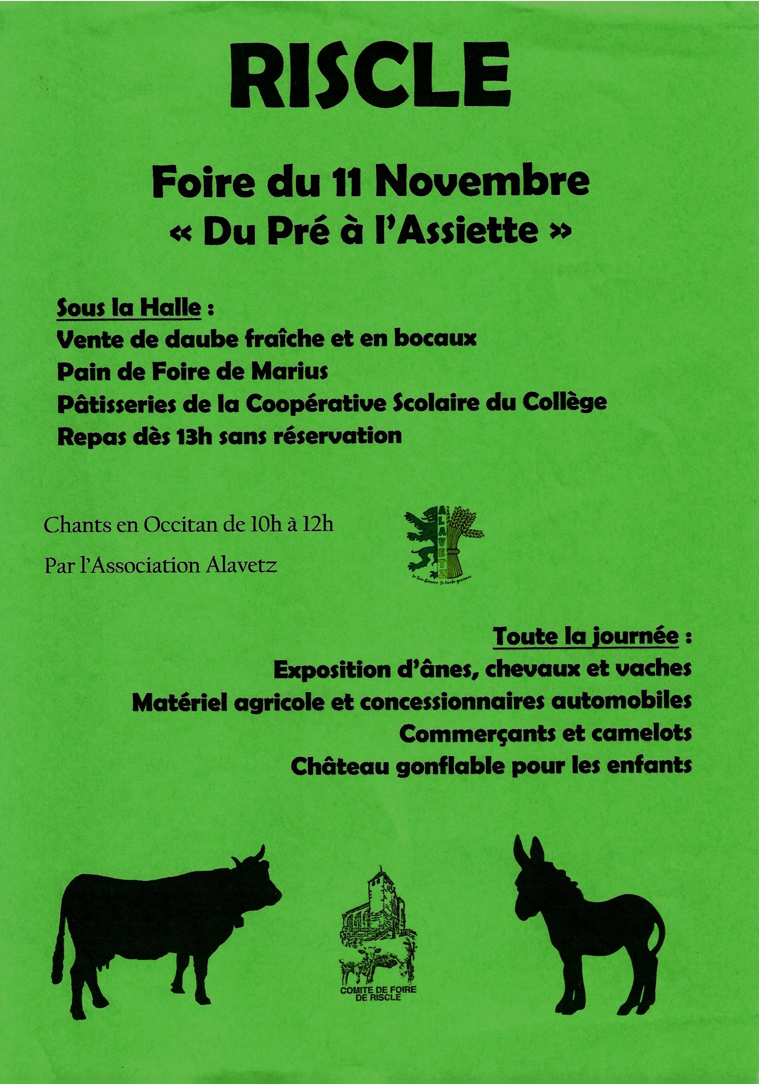 Foire du 11 Novembre de Riscle