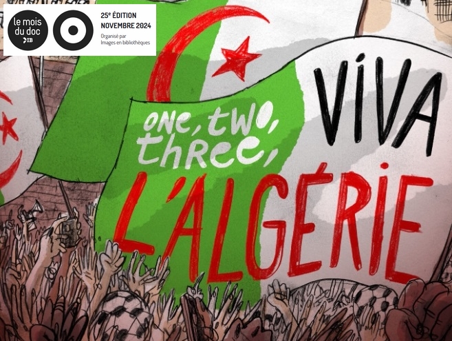 Projection “One, two, three, viva l’Algérie !”