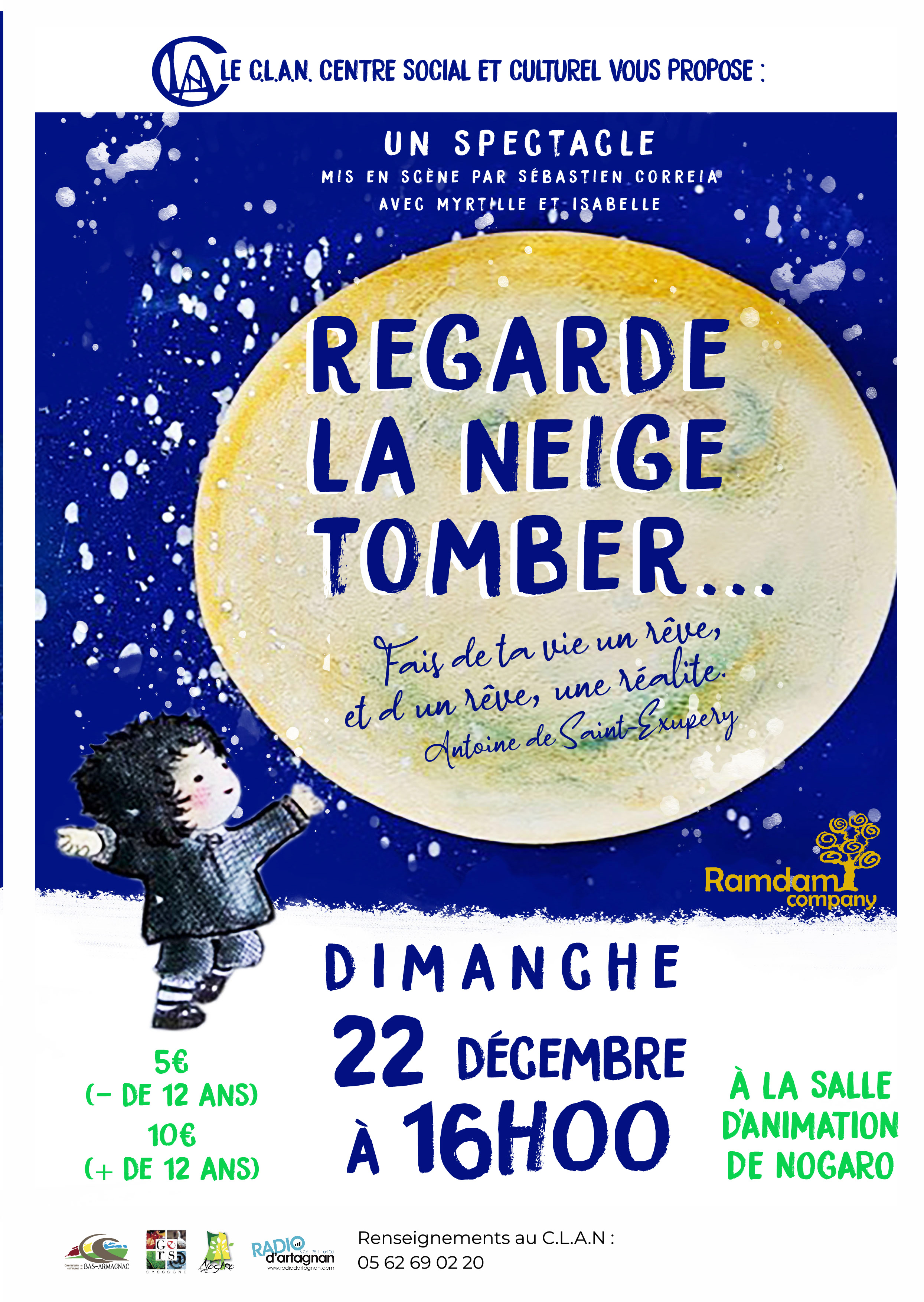 Regarde tomber la neige