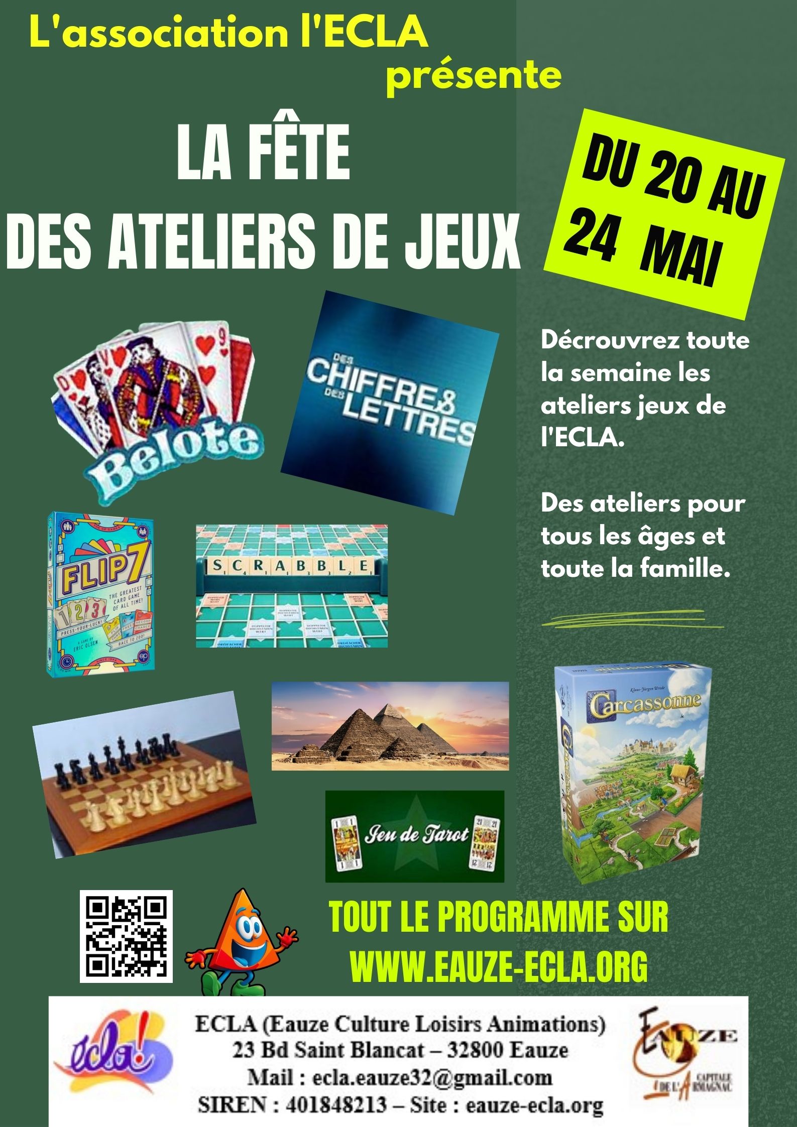 LES ATELIERS JEUX DE L’ECLA