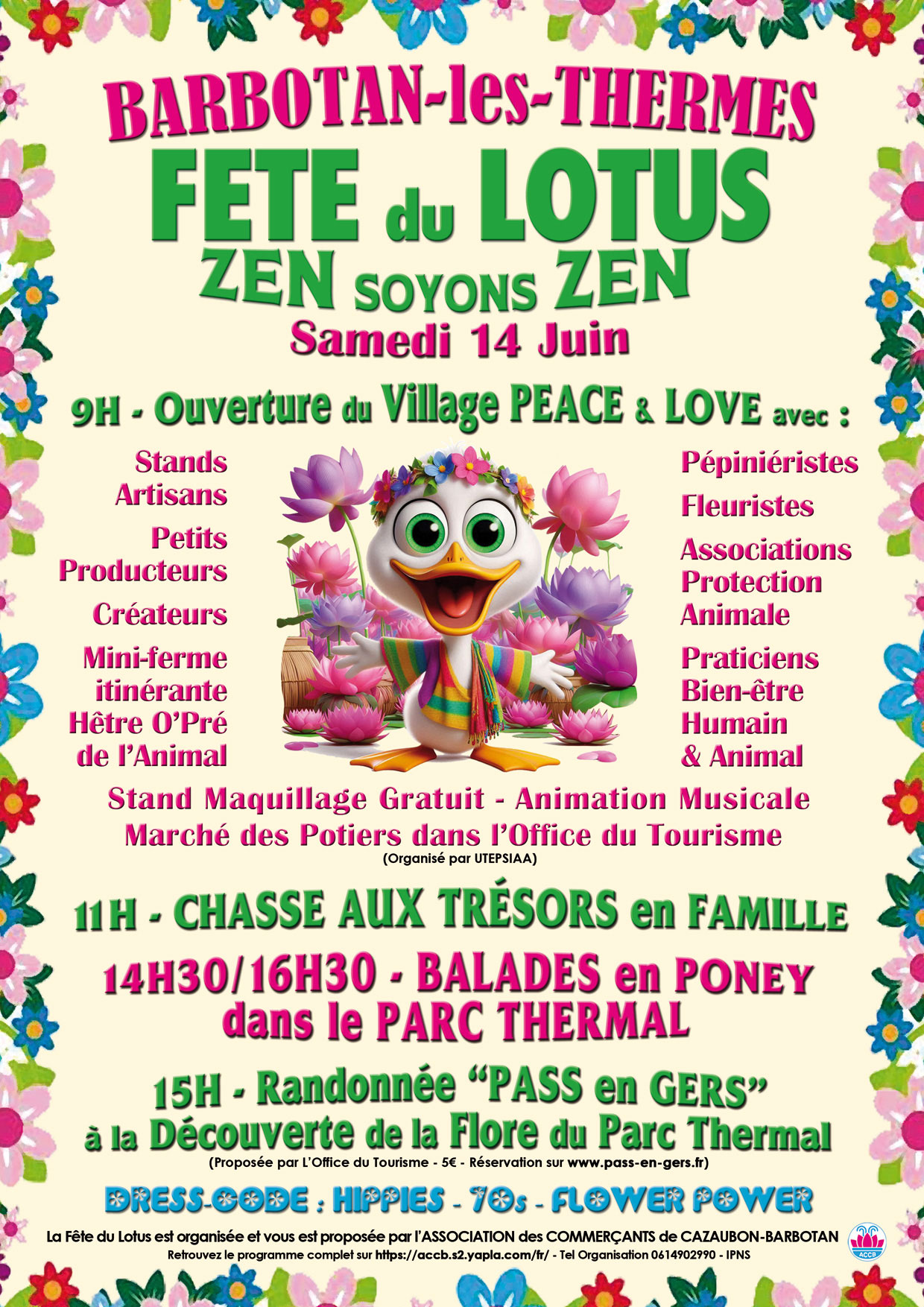 La Fête du Lotus ( Zen Soyons Zen)