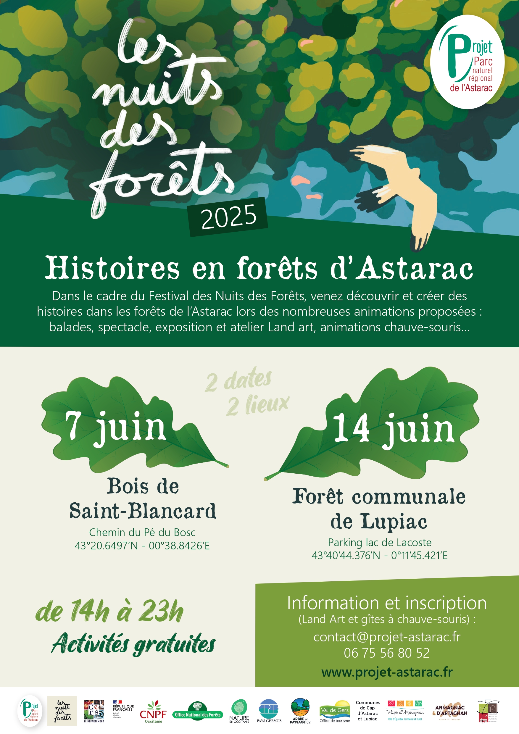 Evènement forêt de Saint-Blancard, Histoires de la Forêt