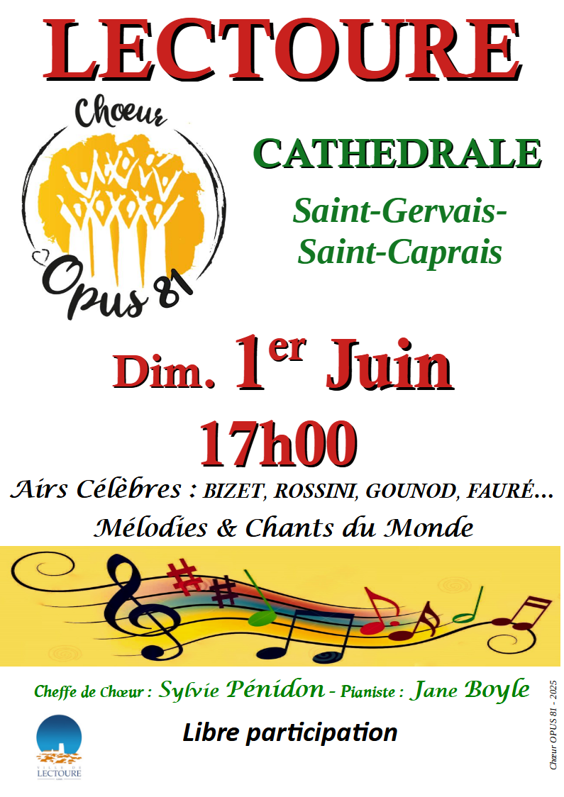 Concert CHŒUR OPUS 81