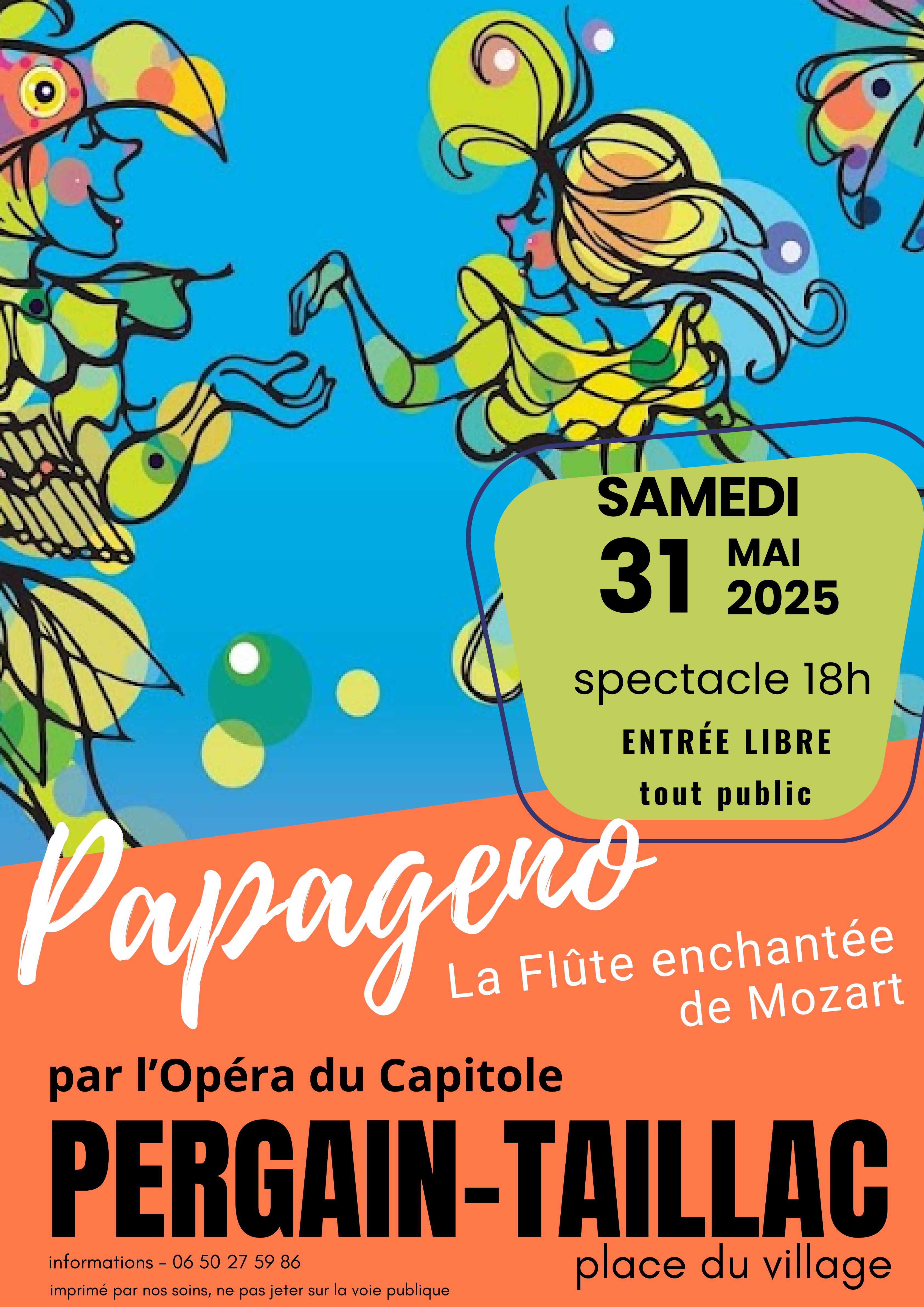 Bus Papageno La Flûte Enchantée de Mozart