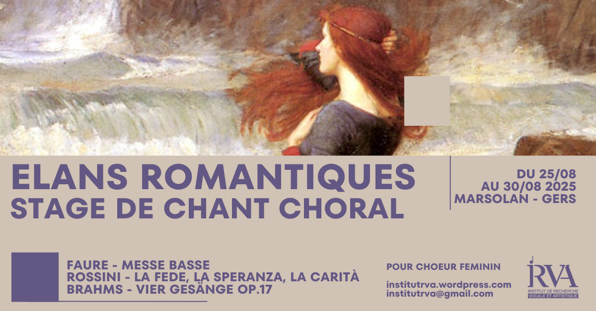 Stage de chant – ELANS ROMANTIQUES