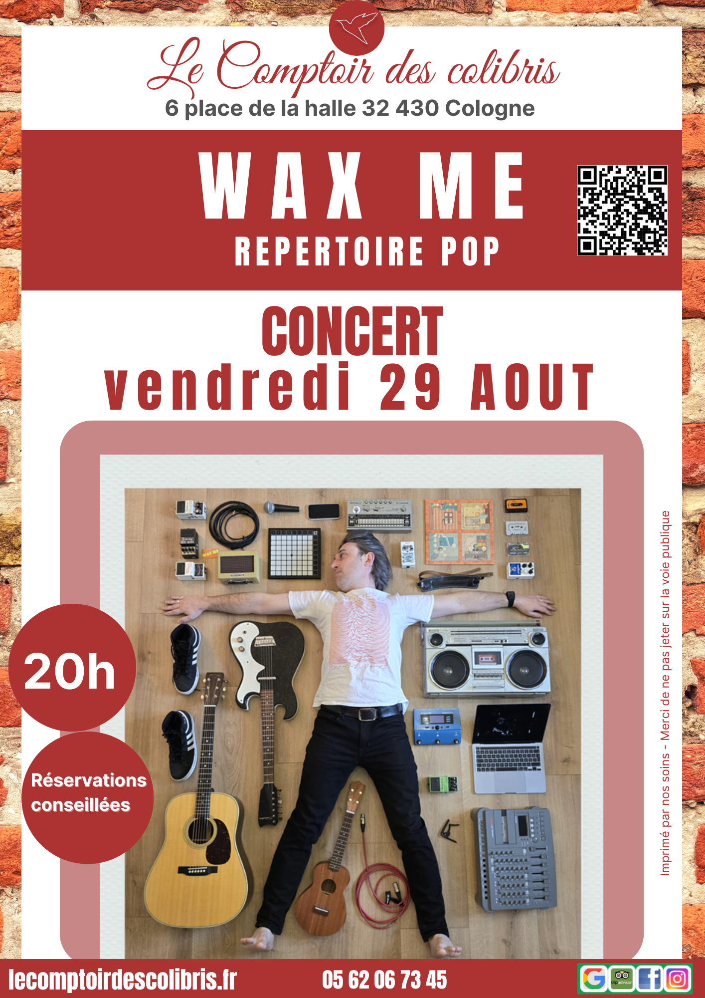 WAX ME en concert