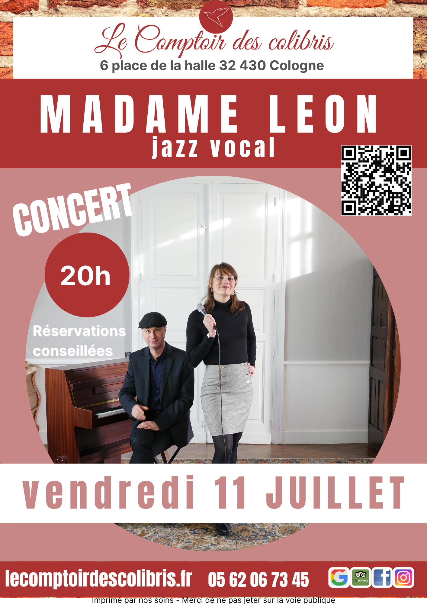 MADAME LEON concert