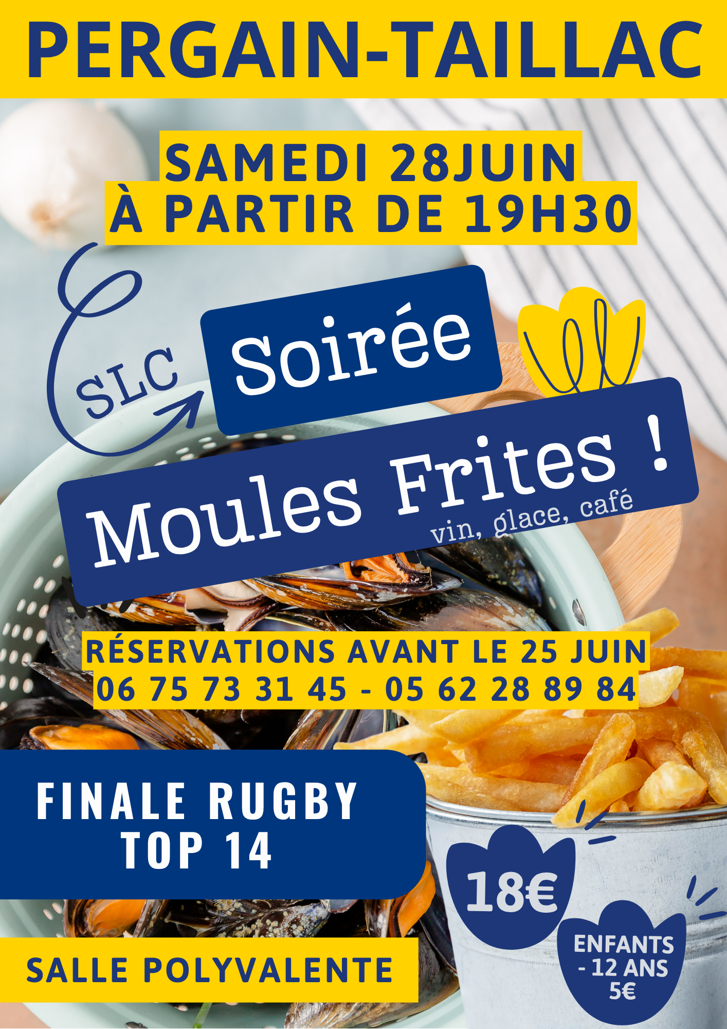 Soirée Moules-Frites