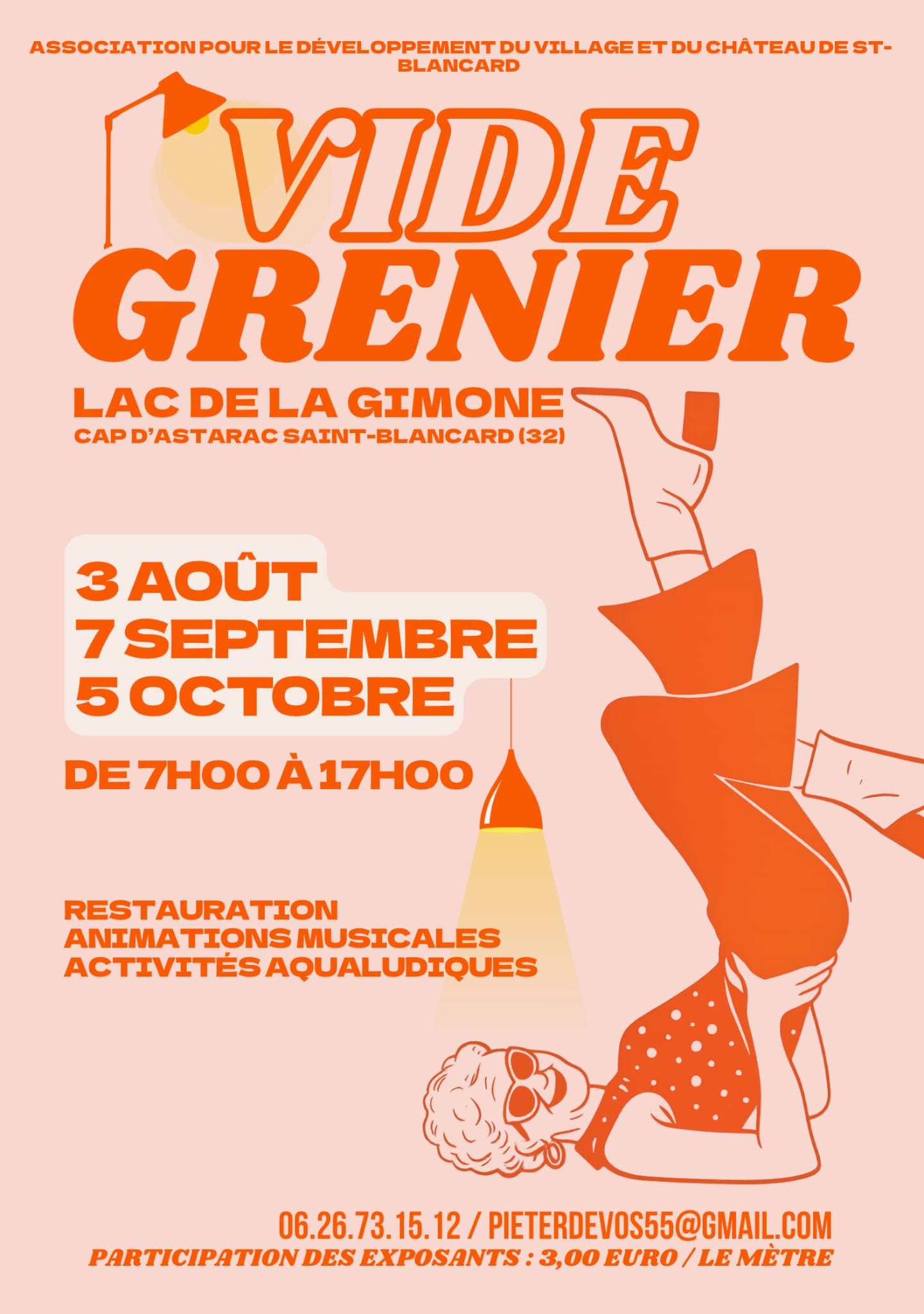 Vide grenier à St-Blancard-Cap d’Astarac