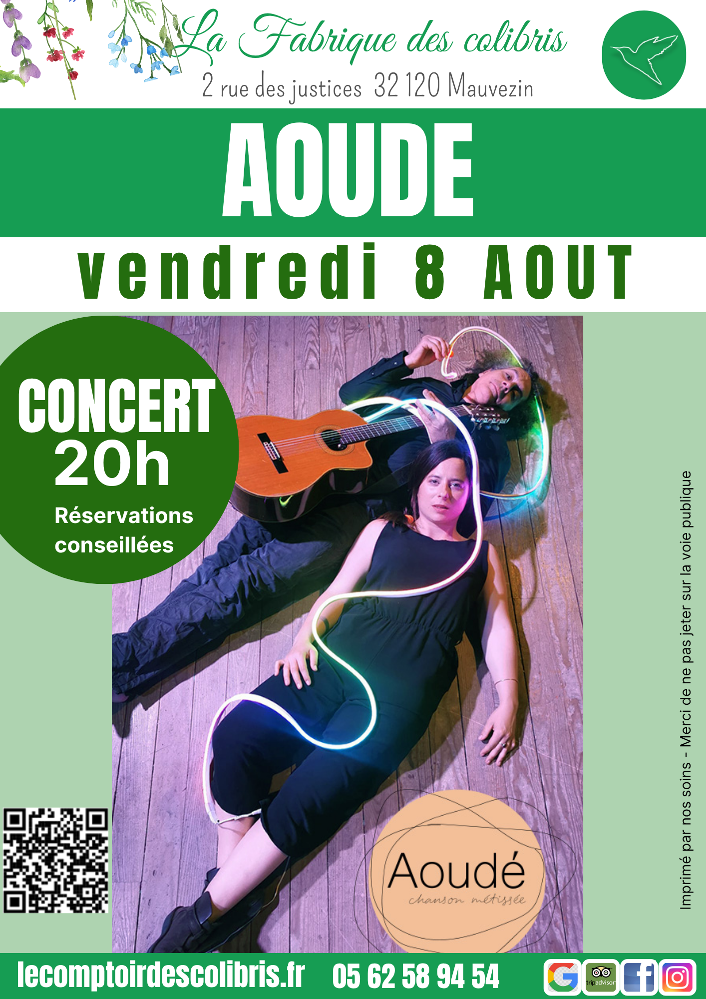 AOUDE en concert