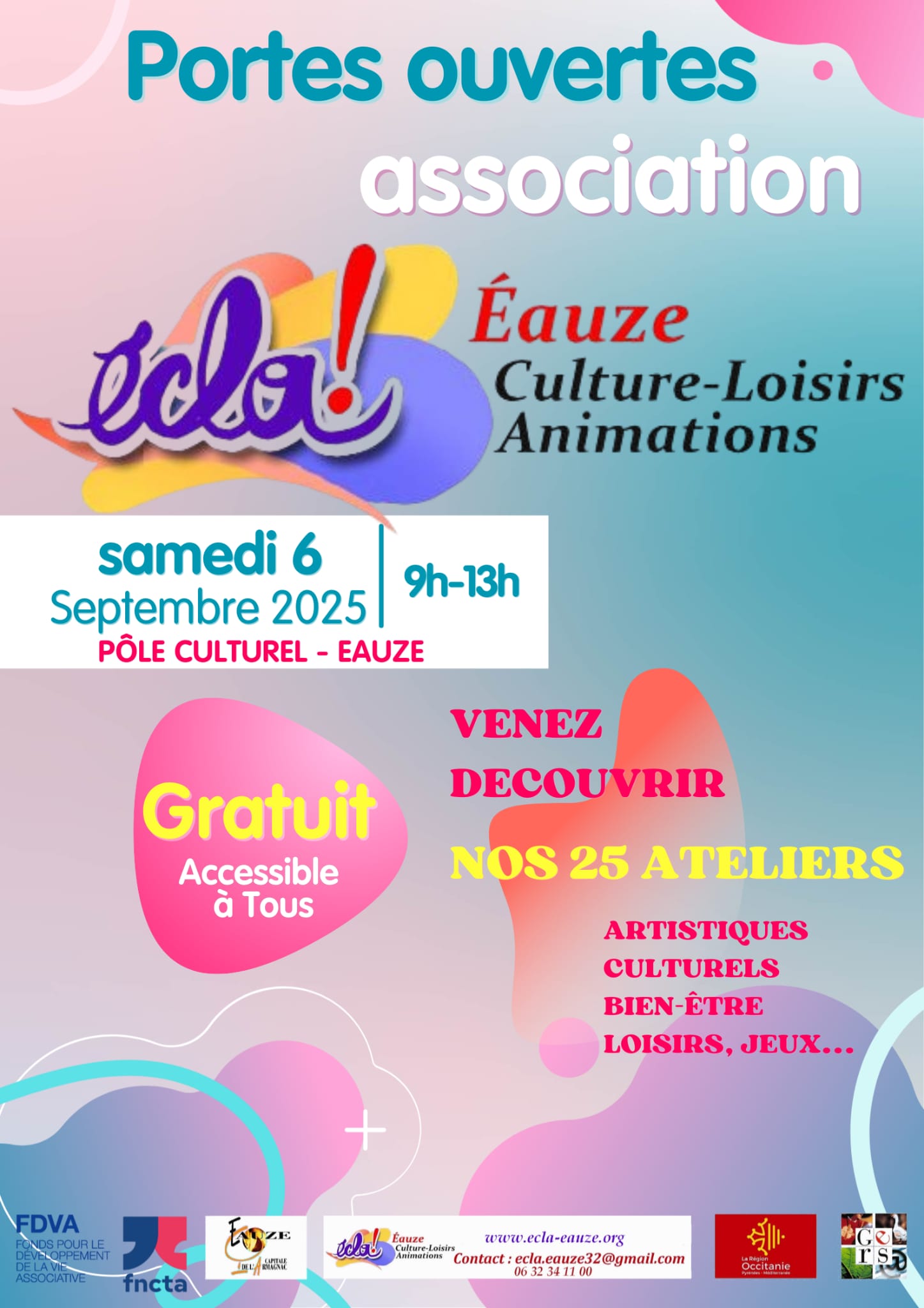 PORTES OUVERTES DE L’E.C.L.A.