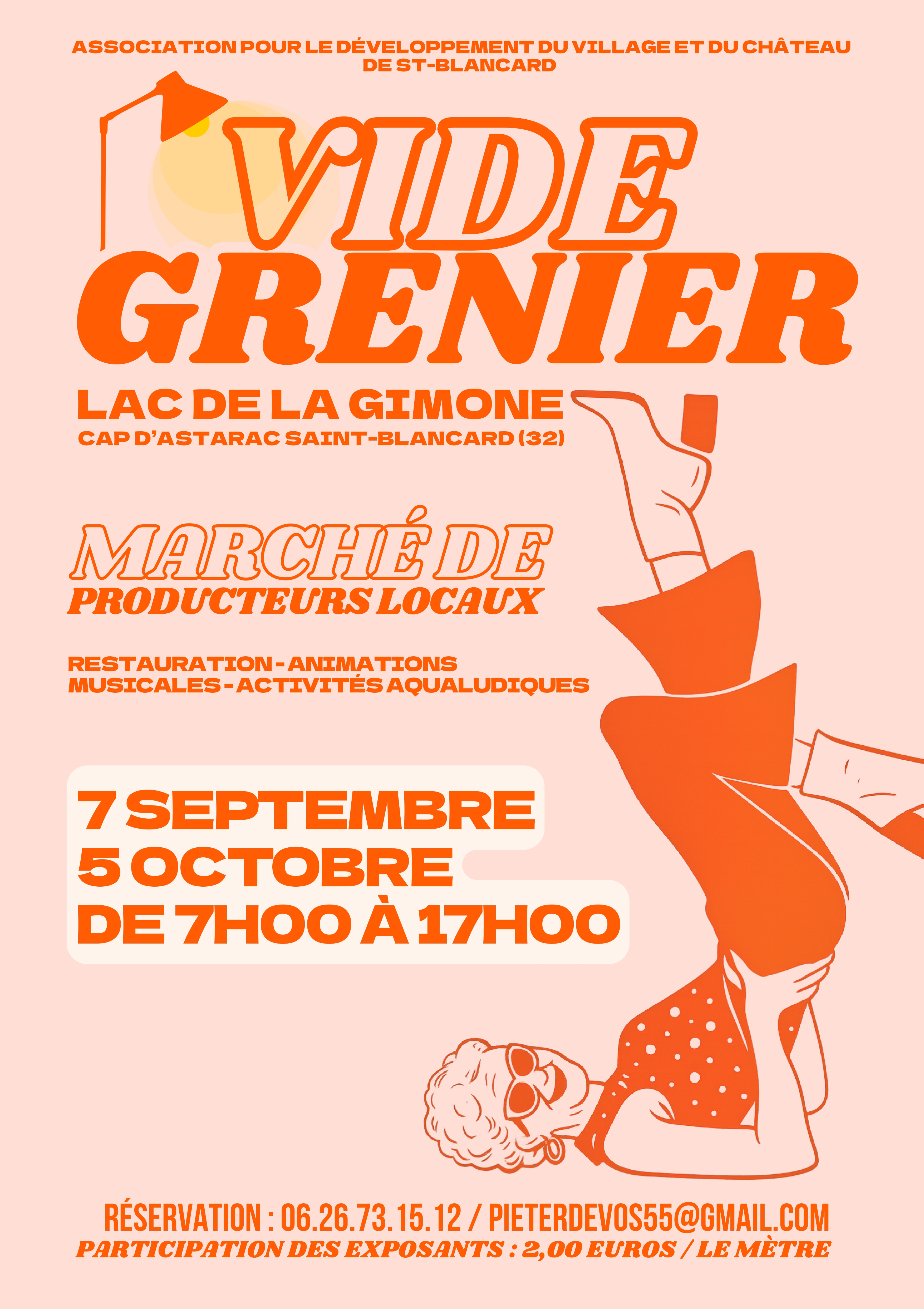 Vide grenier à St-Blancard-Cap d’Astarac