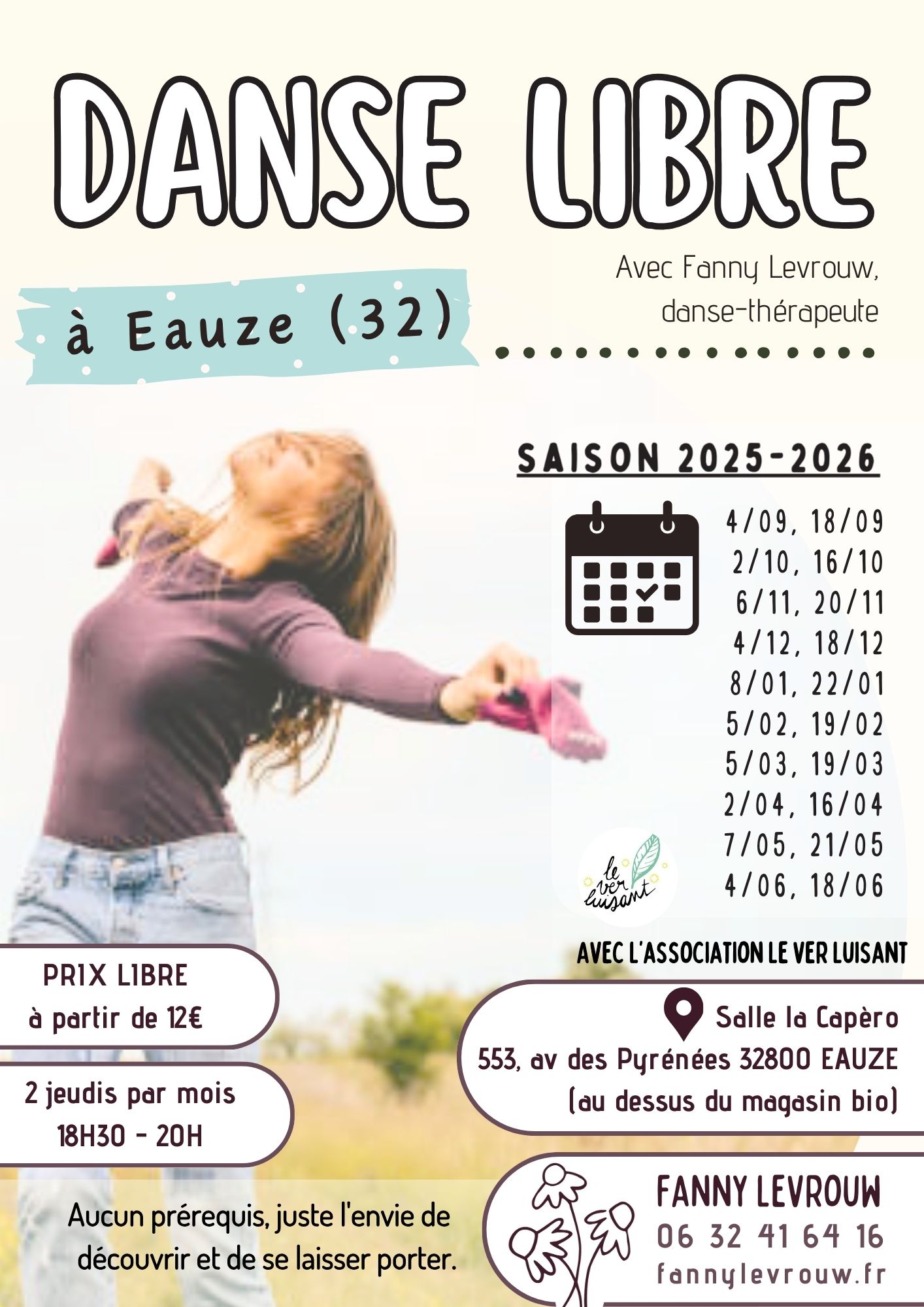 Danse libre à Eauze
