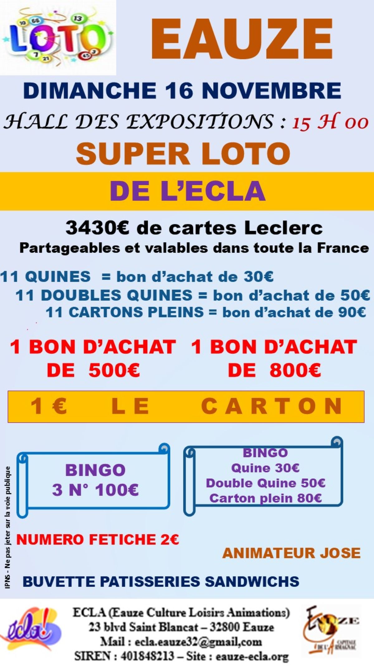 Loto de l’ E.C.L.A.